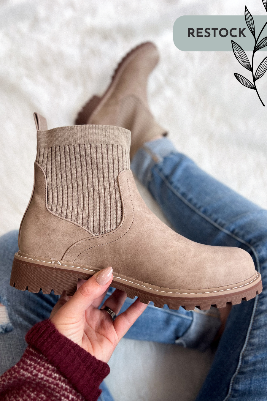 Corkys Cabin Fever Boot- Black