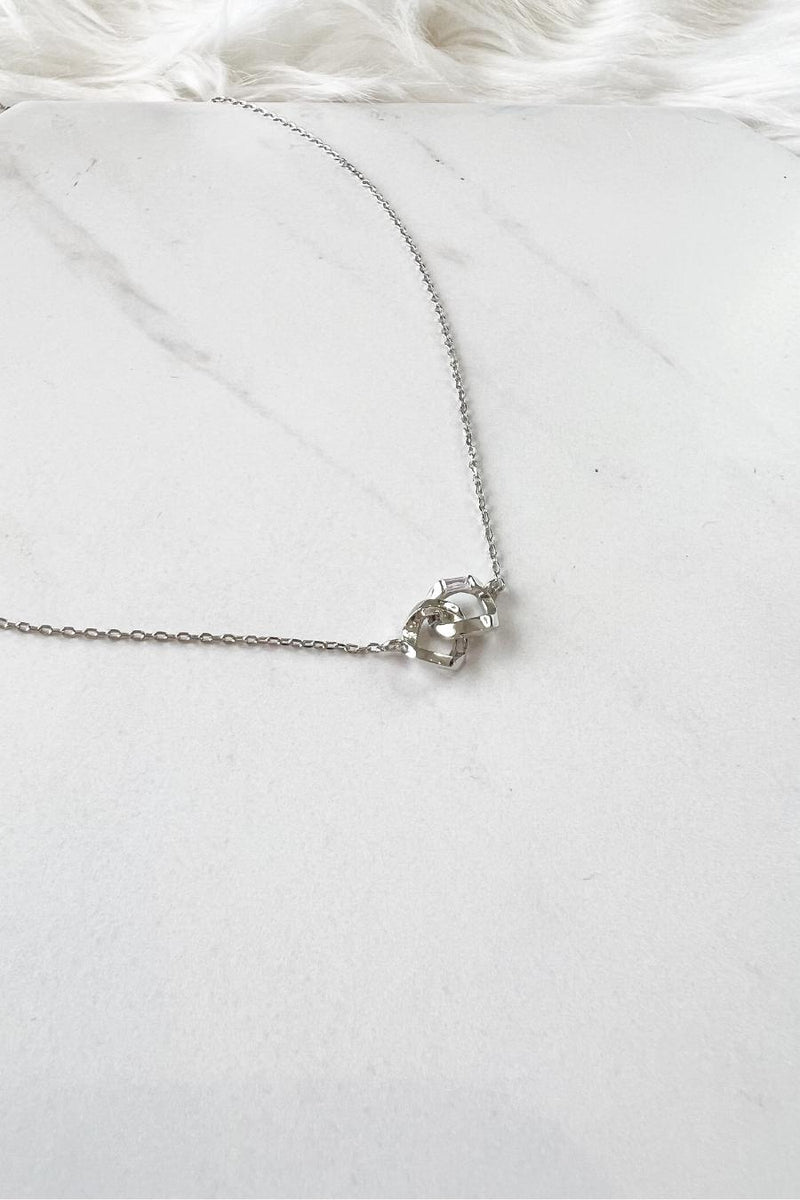Double Linked Dainty Necklace