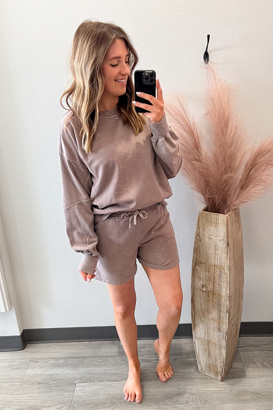 Mocha French Terry Set