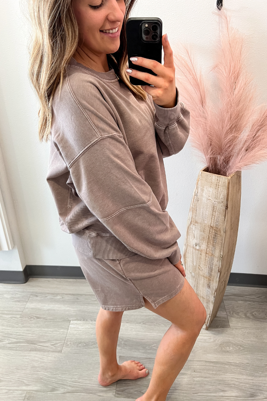 Mocha French Terry Set