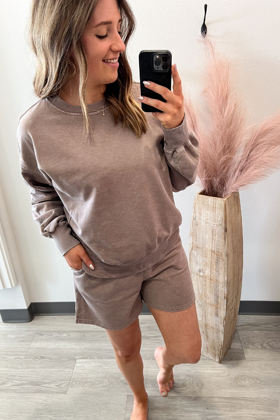 Mocha French Terry Set