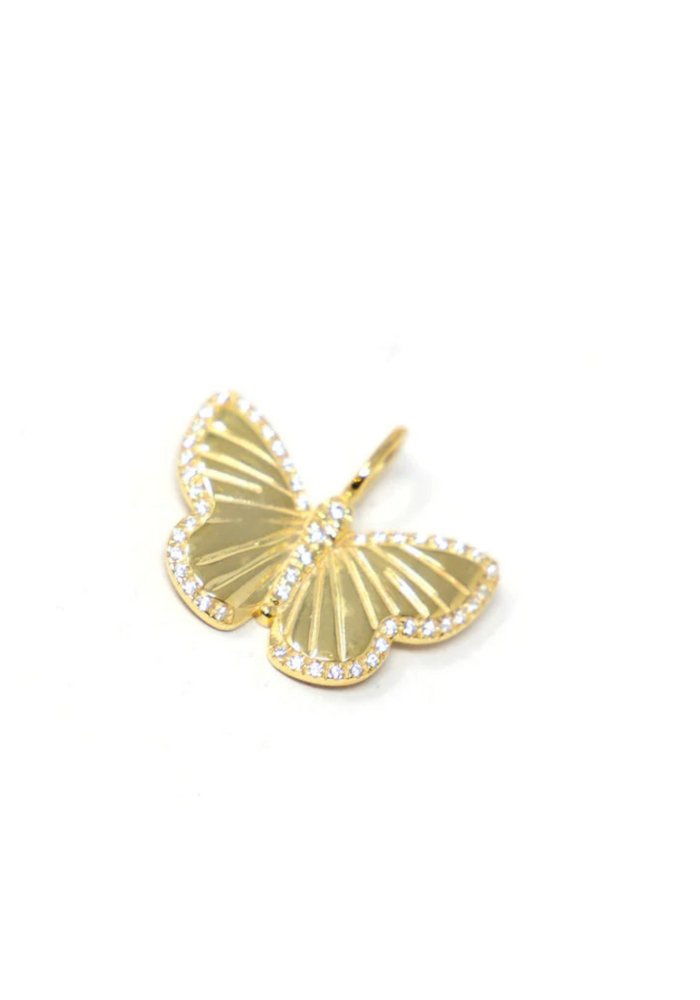 Butterfly Necklace Charm - Lot21 Boutique