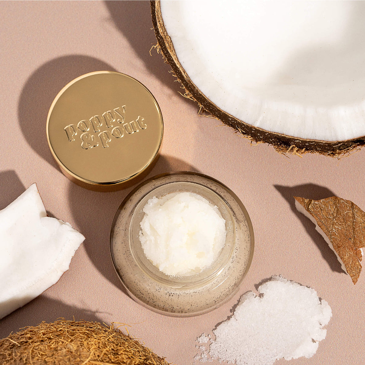 Poppy & Pout Lip Scrub- Island Coconut