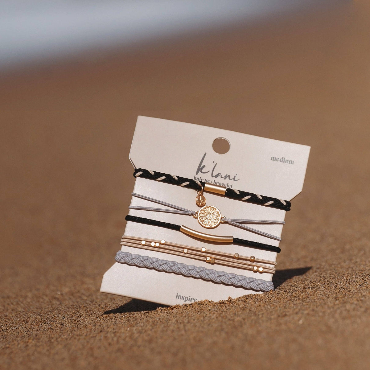 Inspire Hair Tie Bracelets: Small