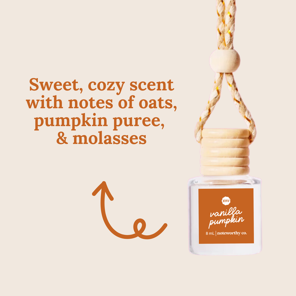 Car Diffusers - Vanilla Pumpkin