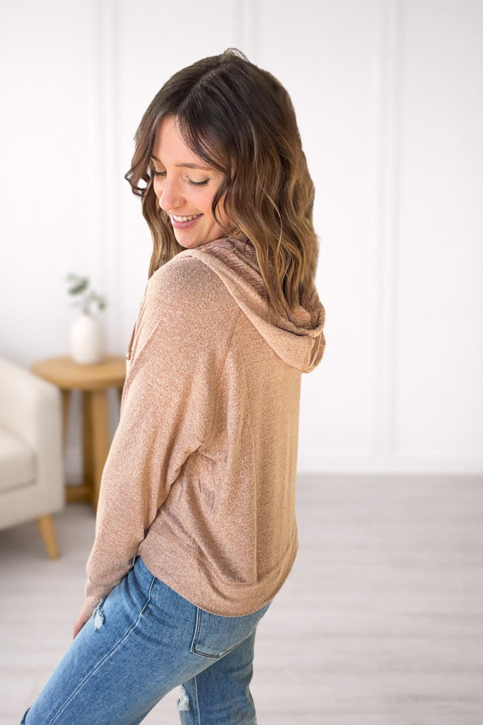 Amber Brushed Lounge Hoodie