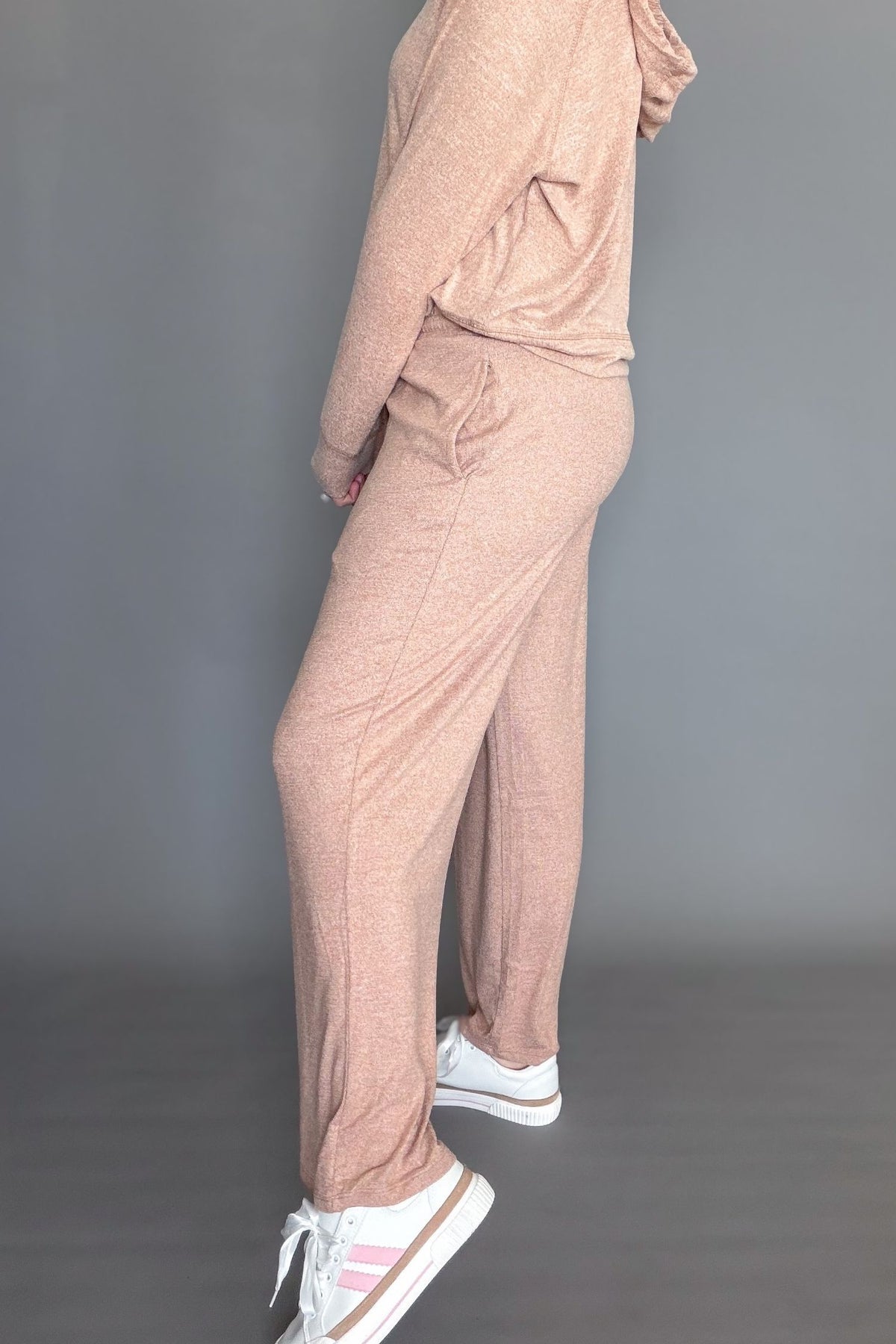 Amber Brushed Wide Leg Lounge Pants