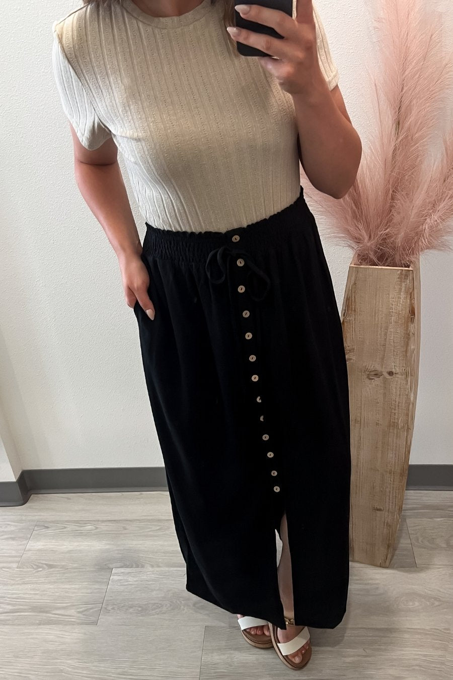 Black Maxi Skirt