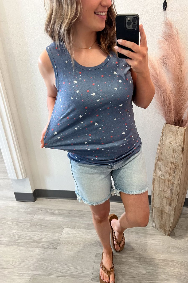 Blue Stars Tank