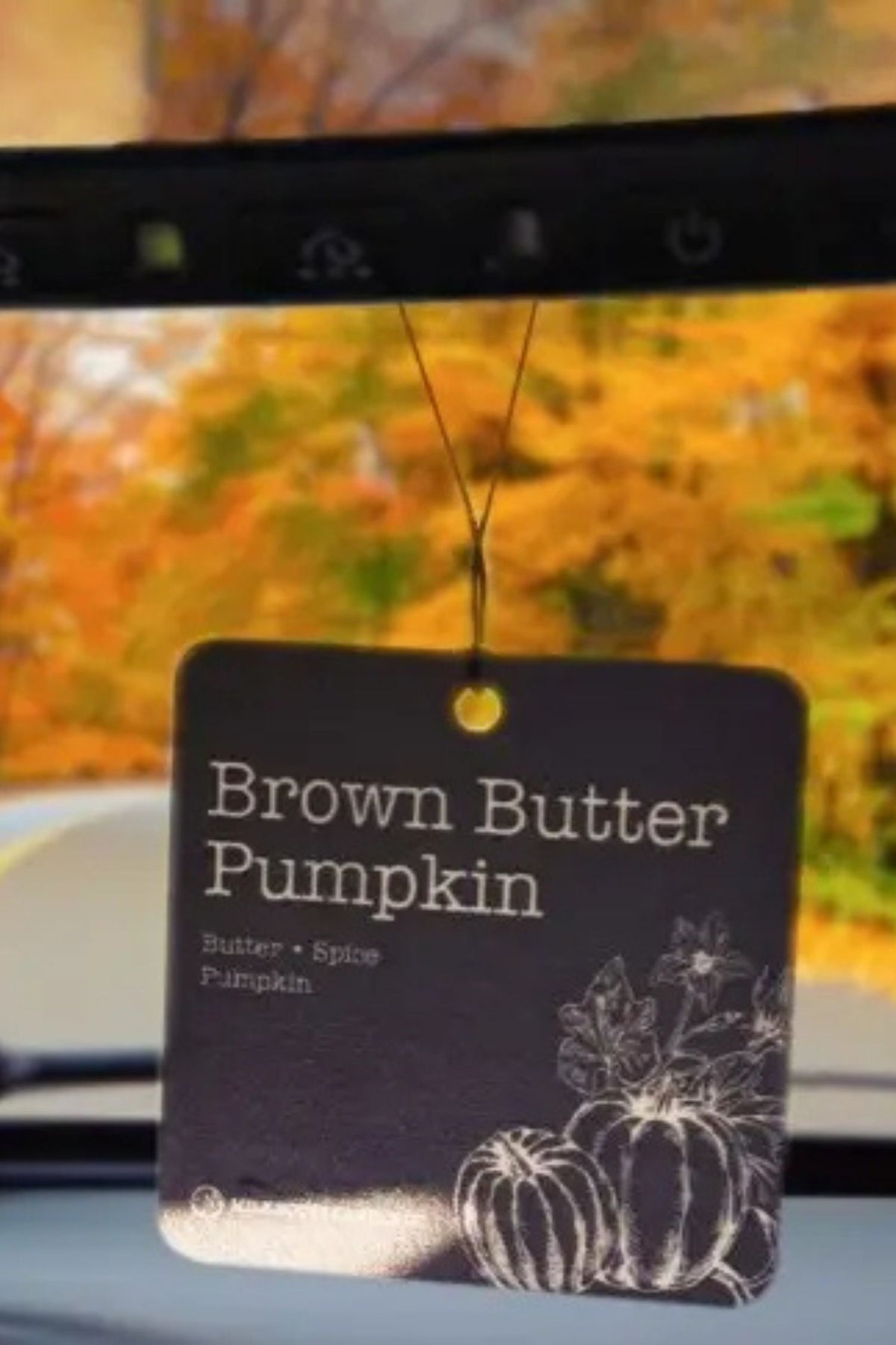 Car Freshener: Brown Butter Pumpkin