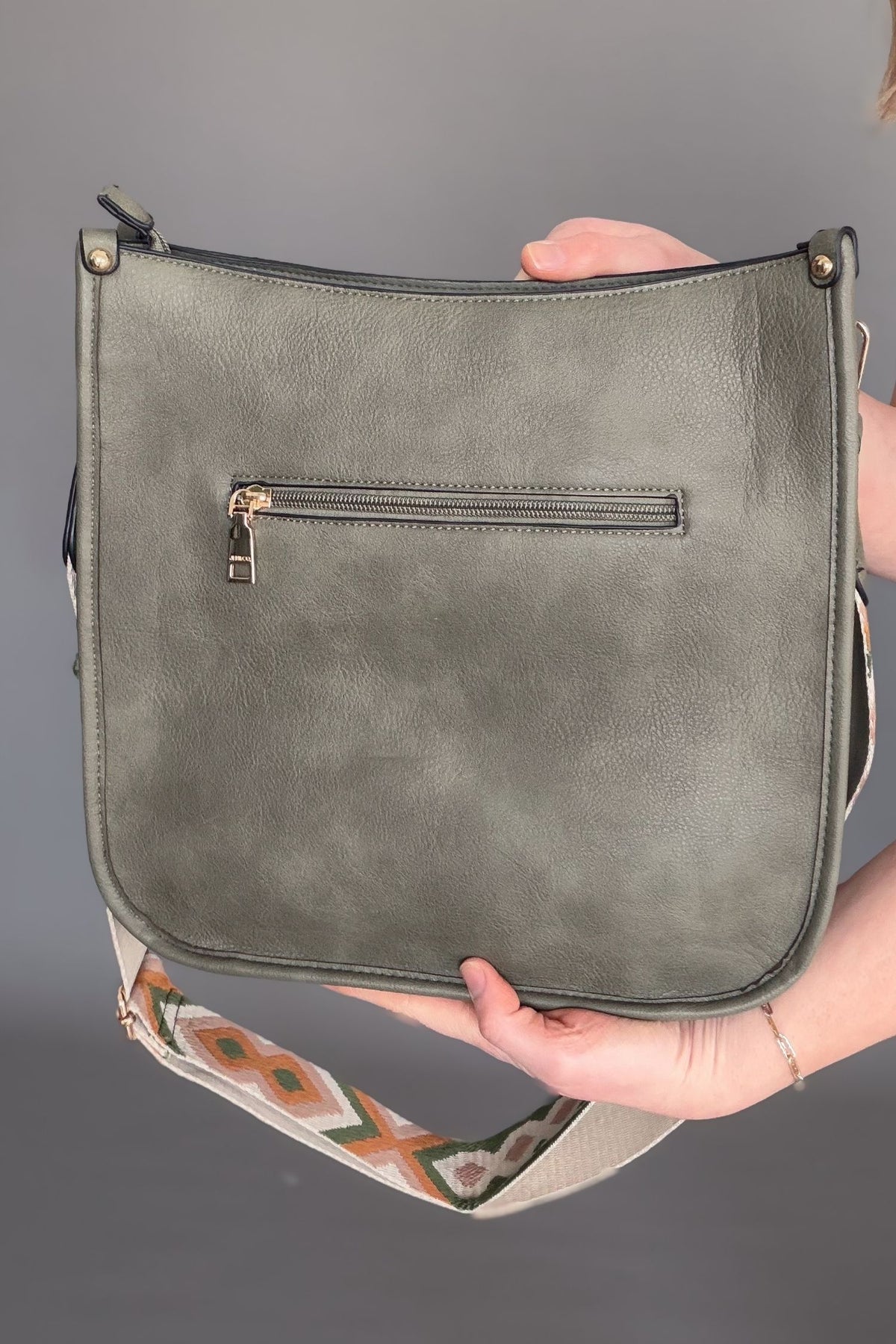 Chloe Crossbody- Olive