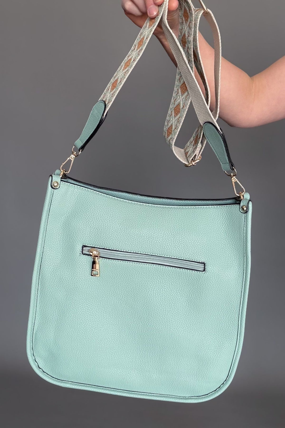 Chloe Crossbody- Seafoam