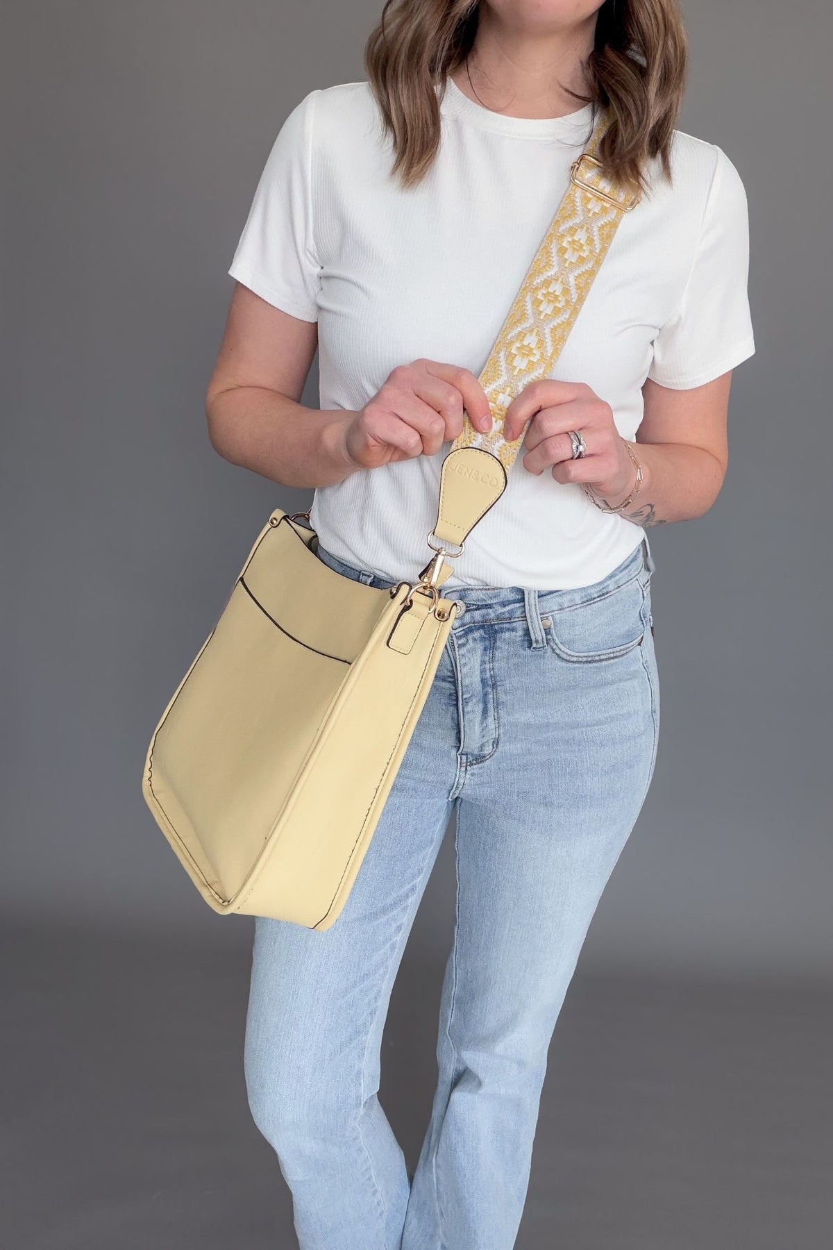 Chloe Crossbody- Yellow