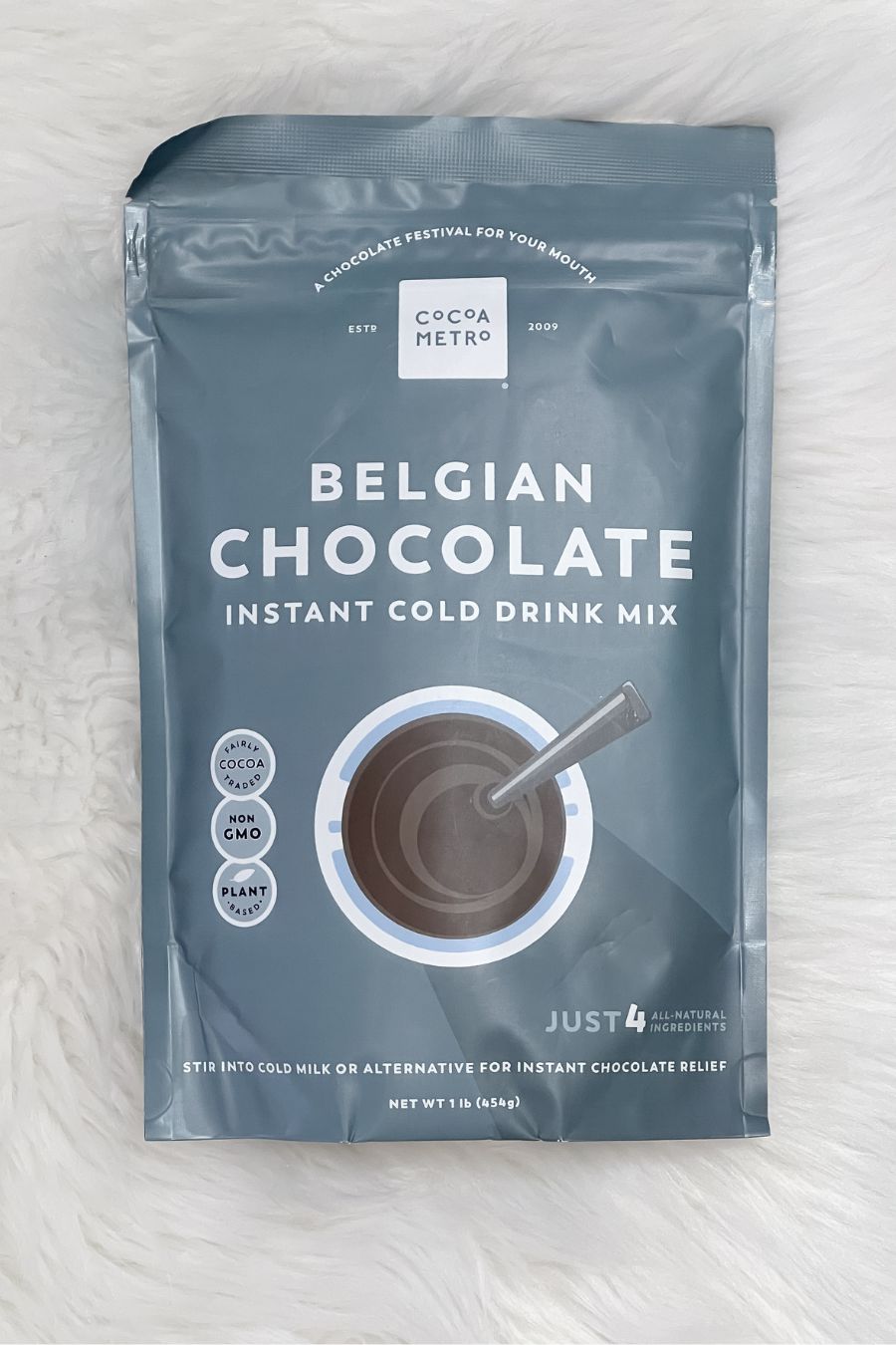 Cocoa Metro Belgian Chocolate Drink Mix