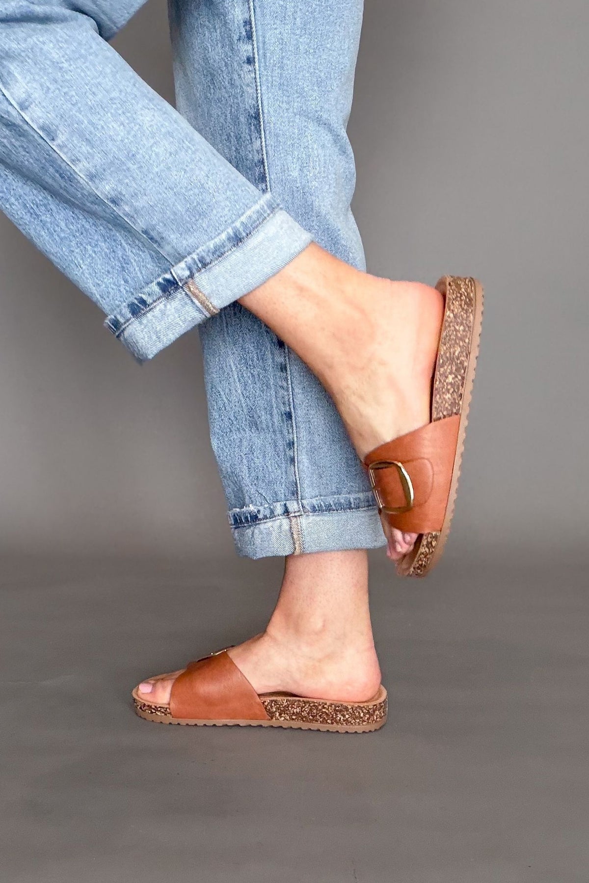 Corkys Road Trip Cognac Sandal