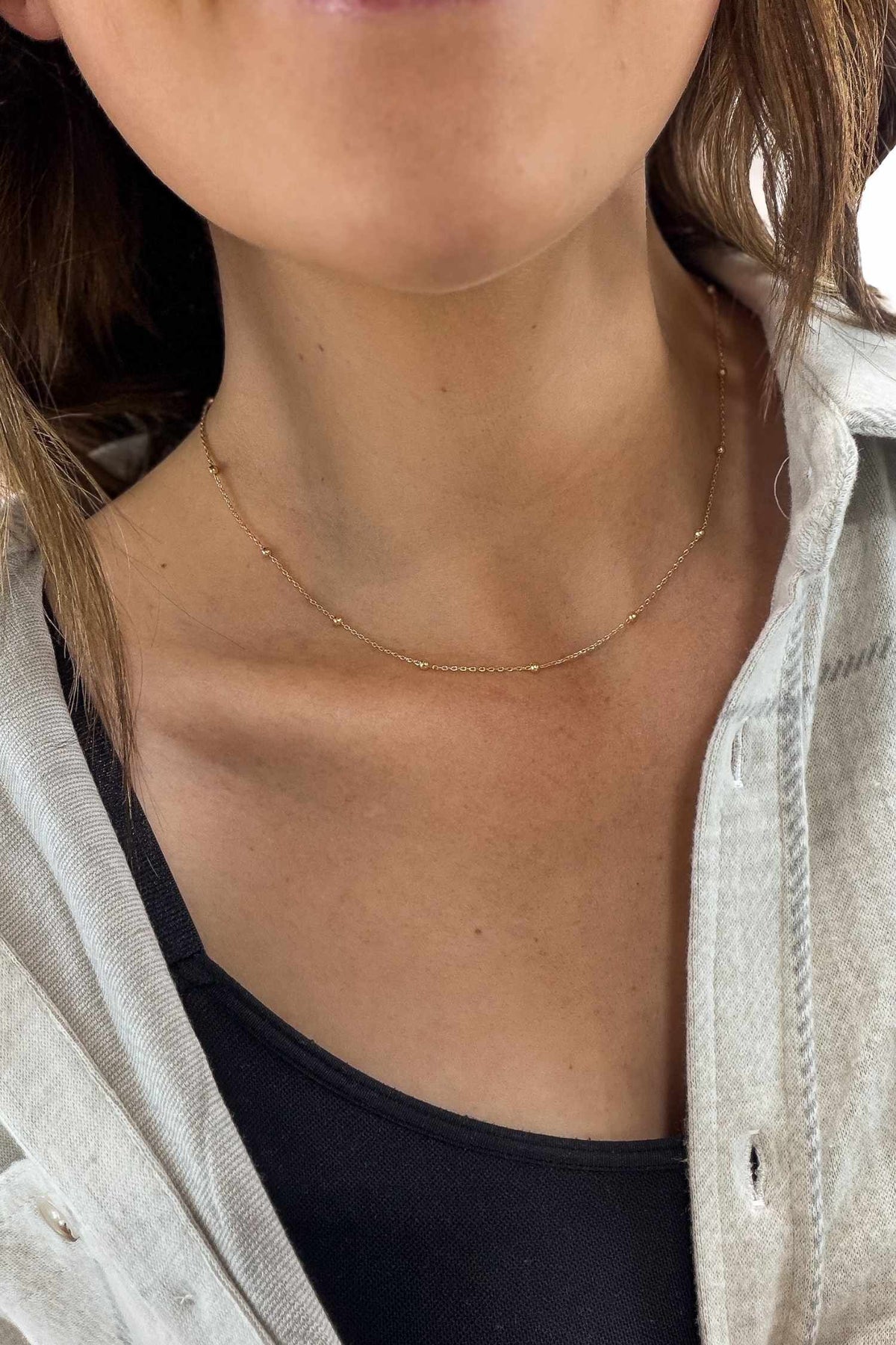 Dainty Satelite Necklace