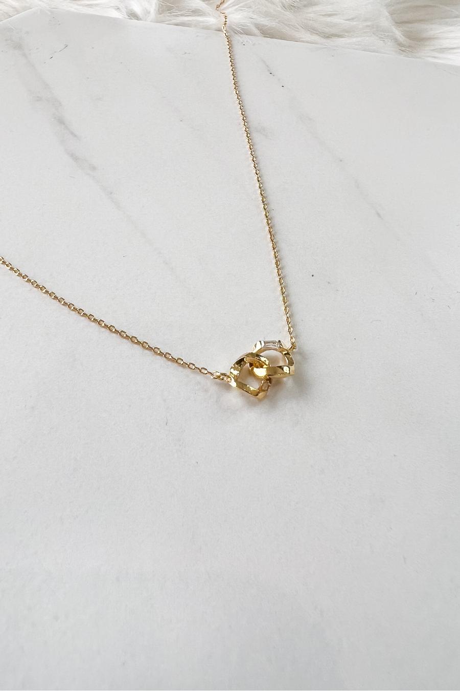 Double Linked Dainty Necklace