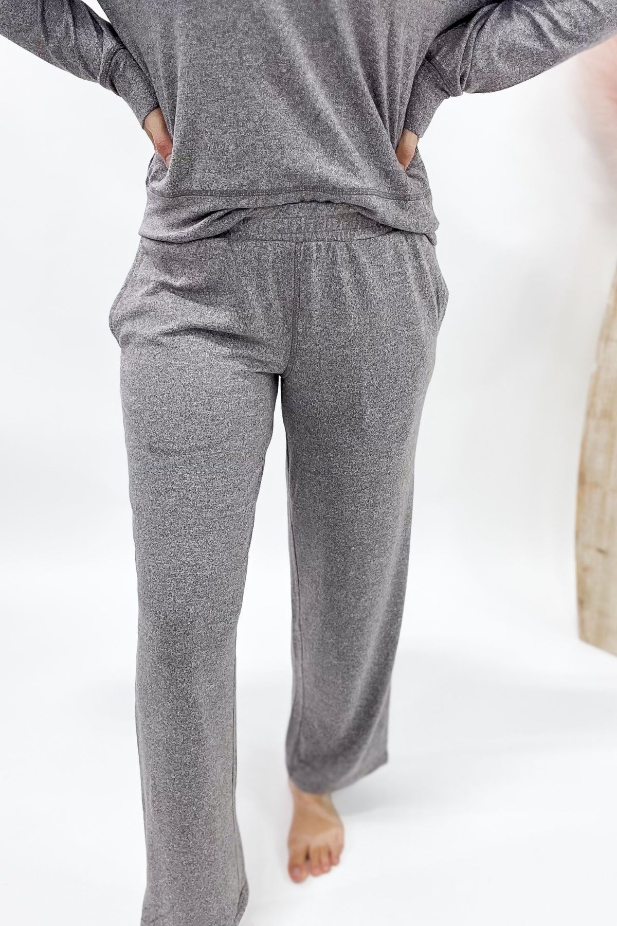 Espresso Brushed Lounge Pants