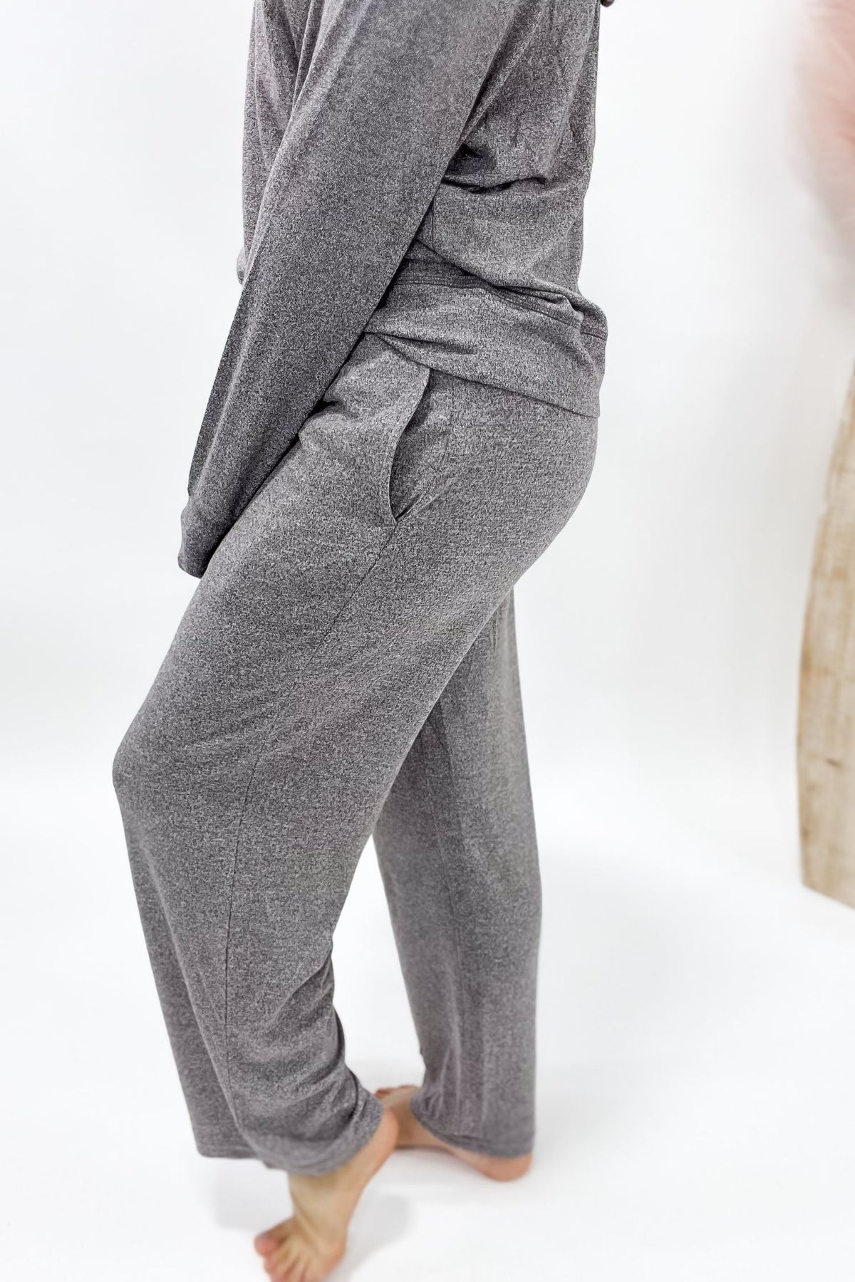 Espresso Brushed Lounge Pants