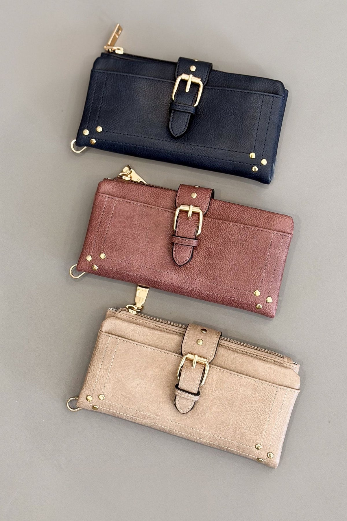 Everyday Buckle Wallet Clutch