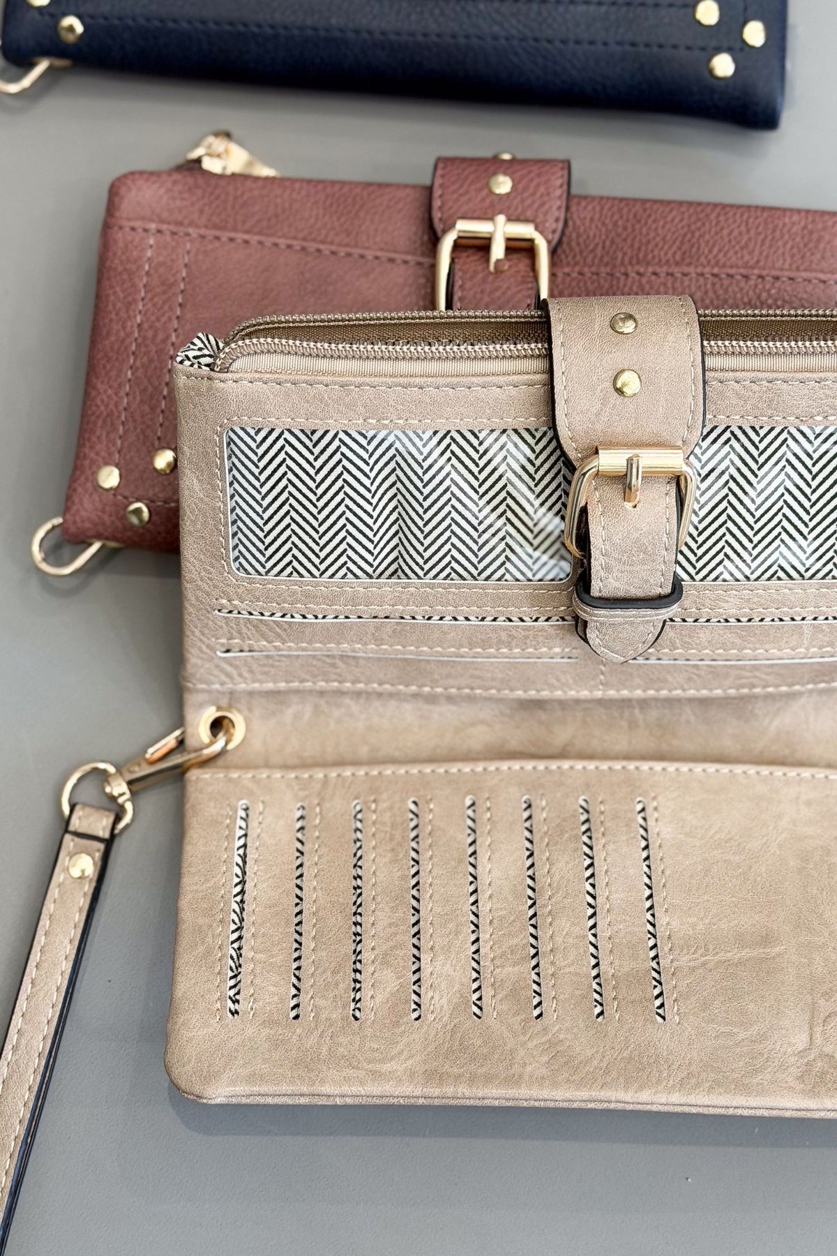 Everyday Buckle Wallet Clutch
