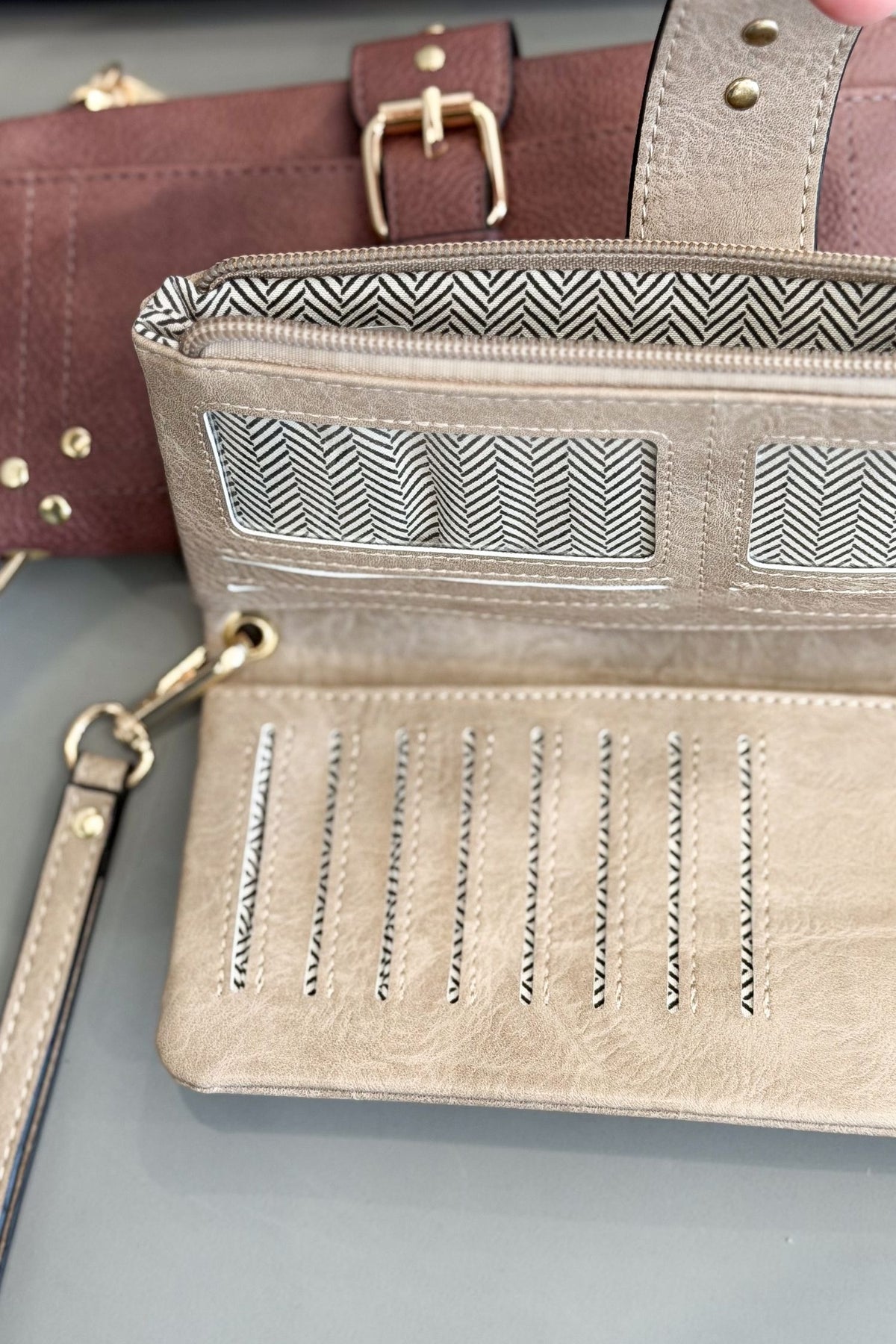 Everyday Buckle Wallet Clutch