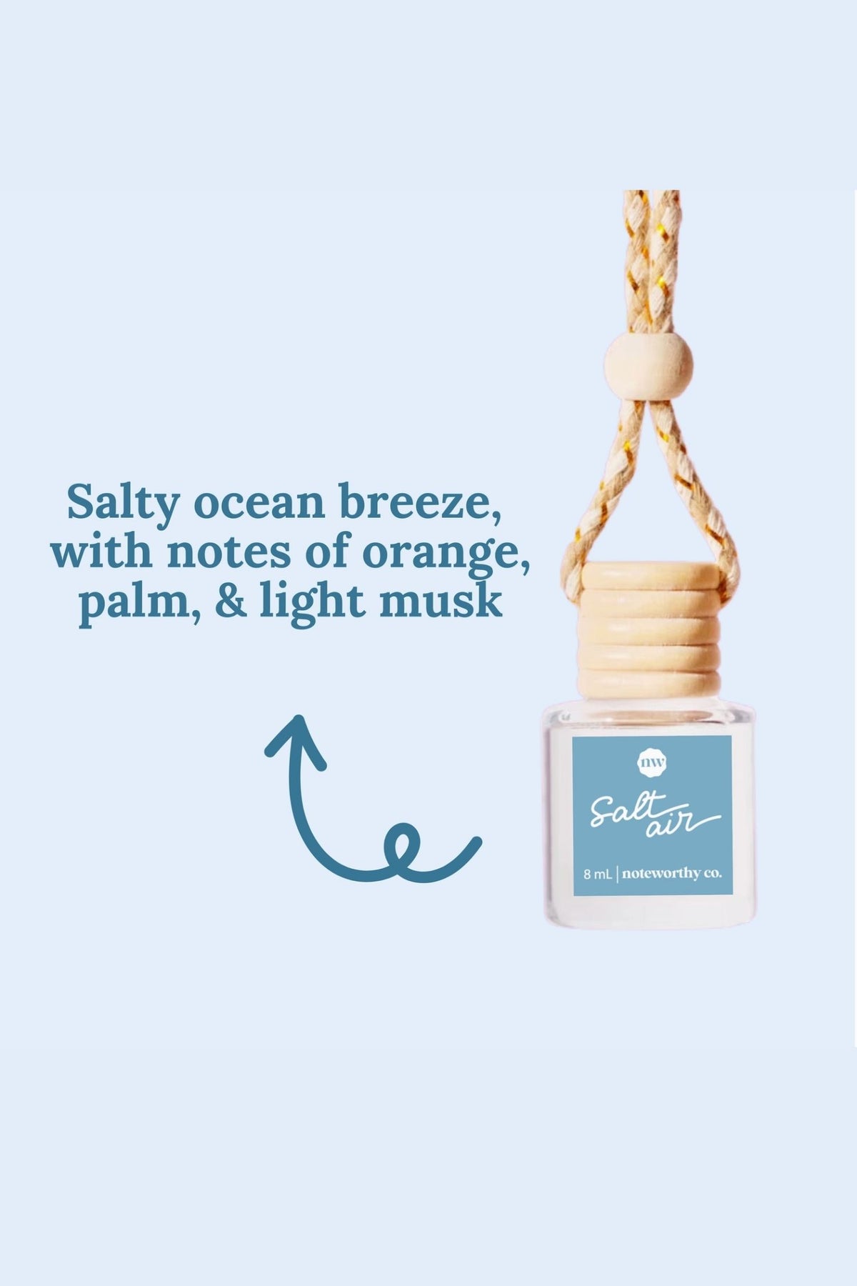 Hanging Car Diffusers - Salt Air