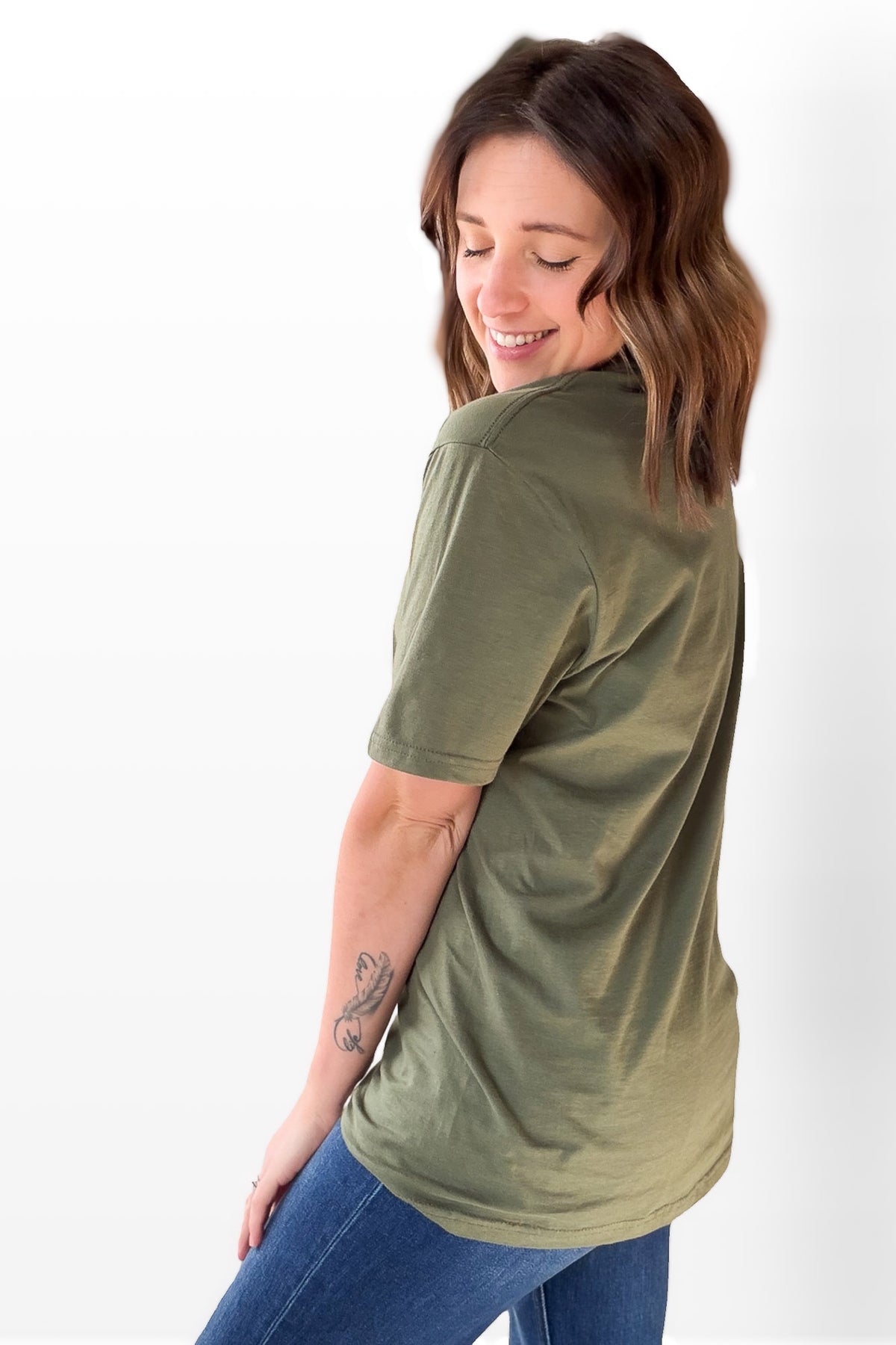 Have Yourself A Merry Christmas Graphic Tee- Green