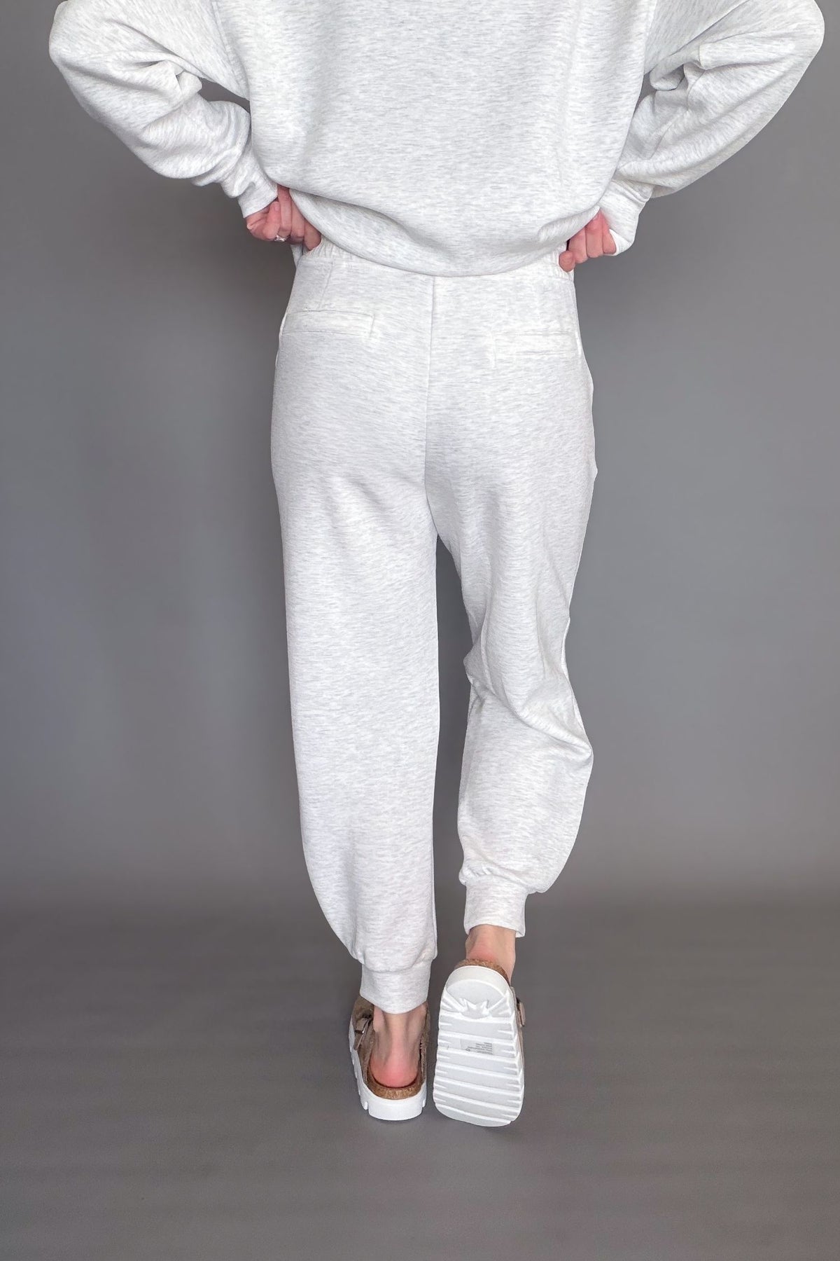 Heather Grey Jogger Pants