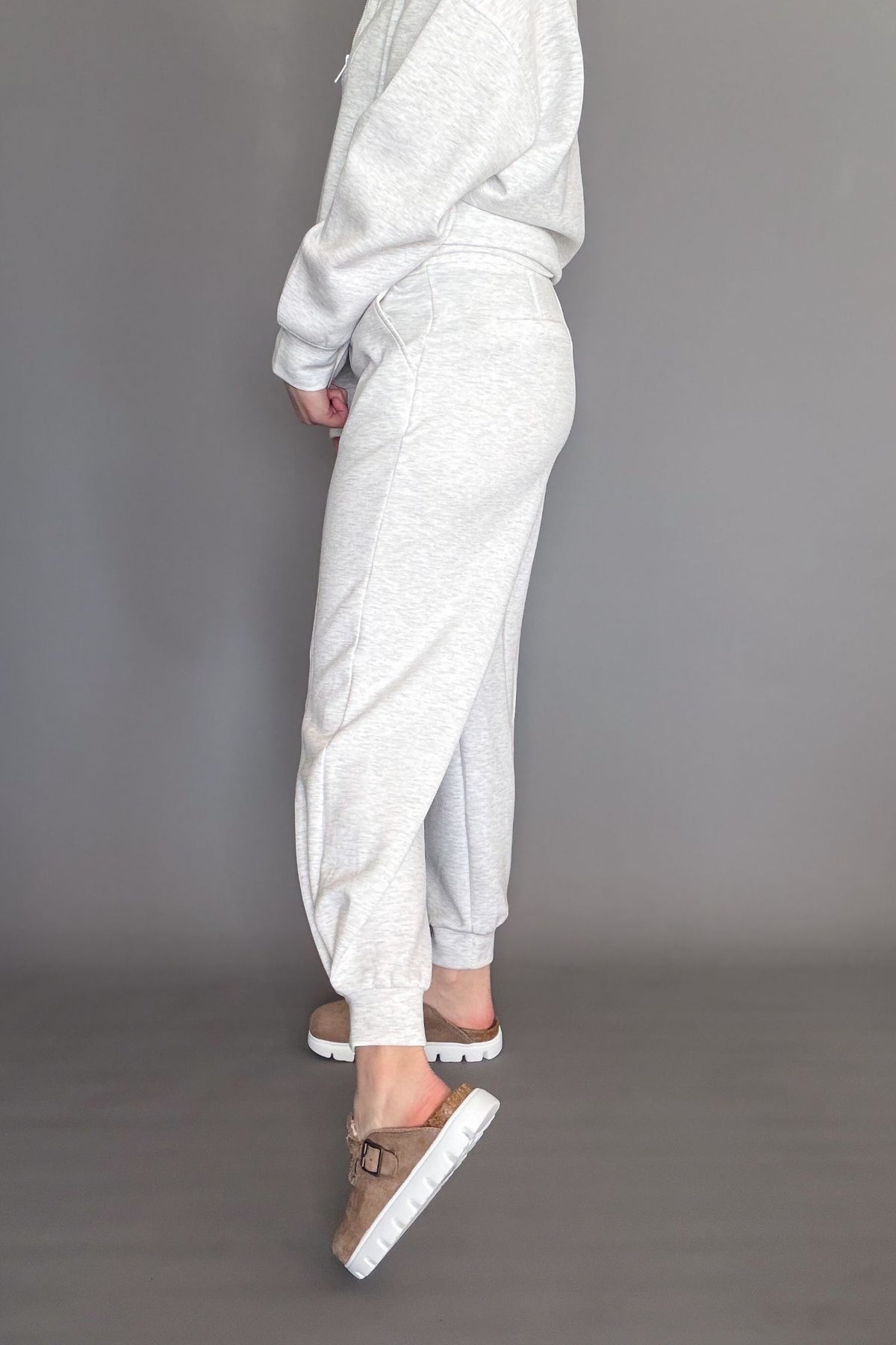 Heather Grey Jogger Pants