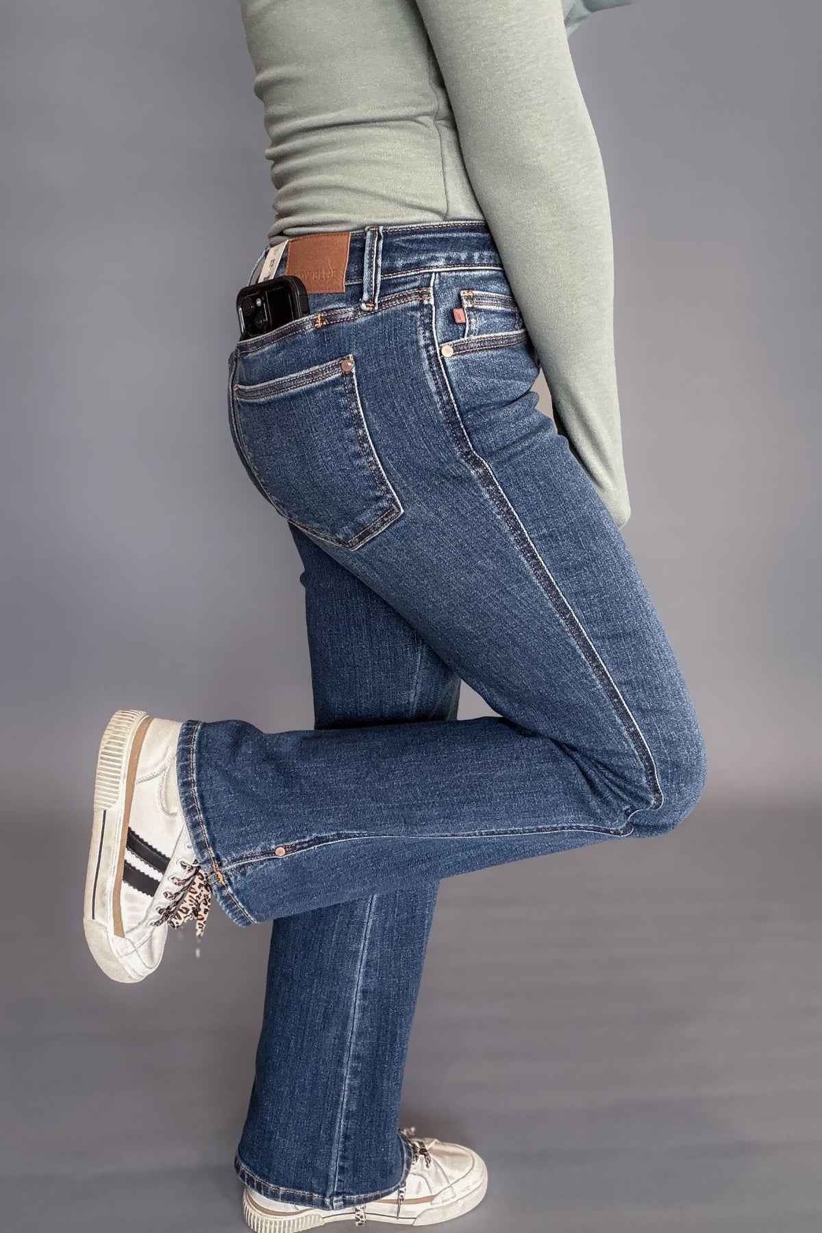 Judy Blue Midrise Bootcut With Cell Phone Pocket