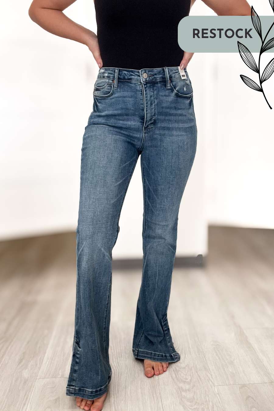 Judy Blue Olivia High Waist Tummy Control Slim Bootcut