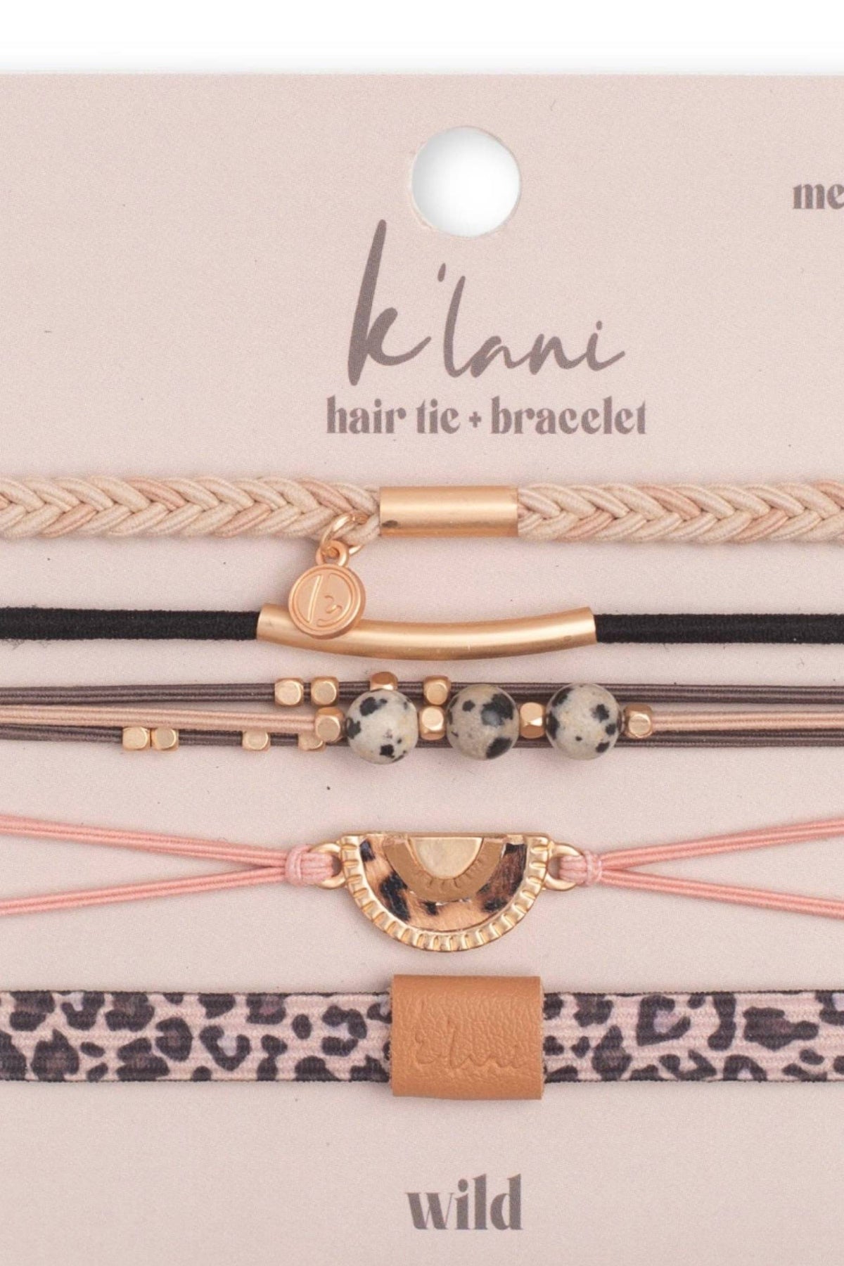 Wild Hair Tie Bracelets: Medium