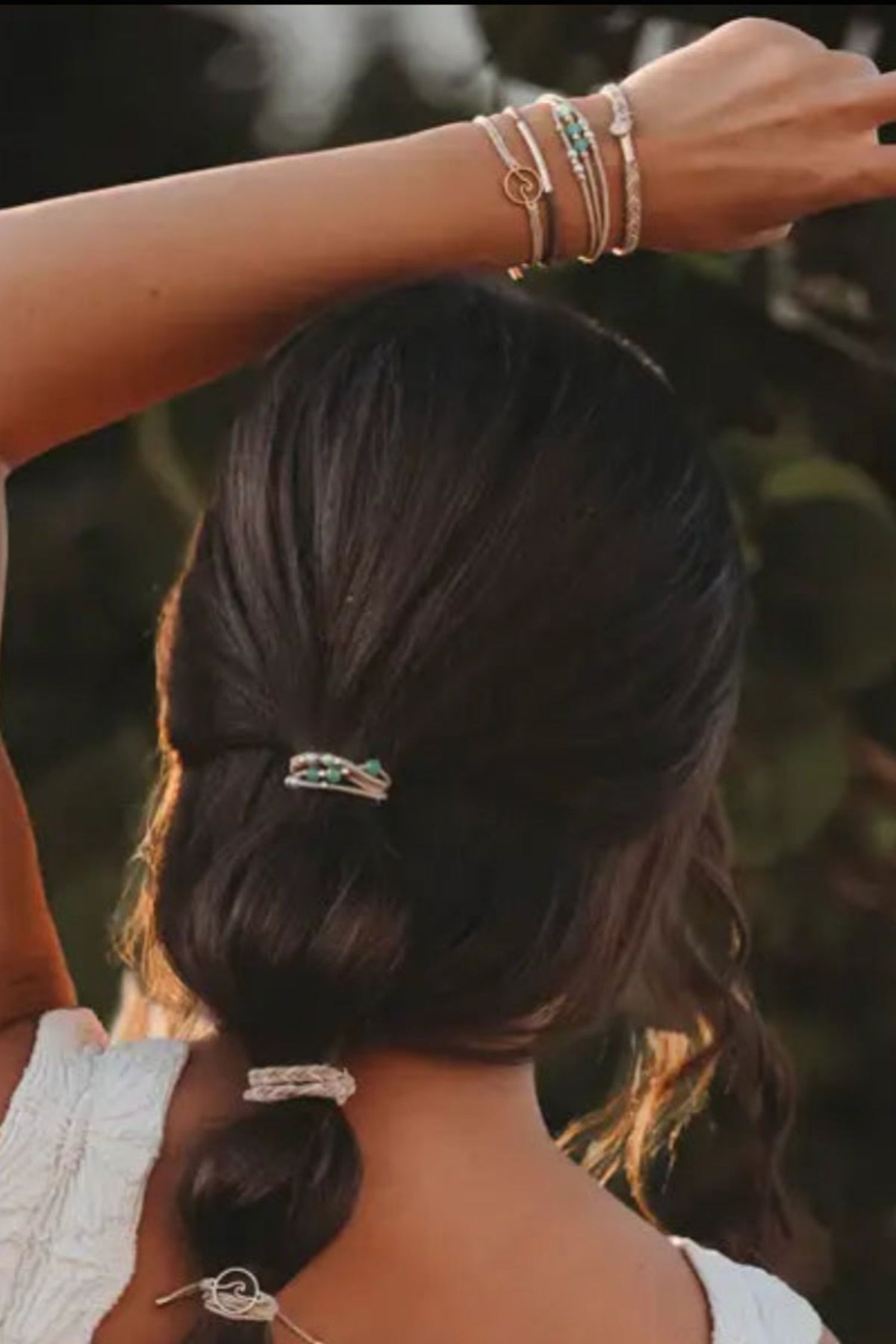 Reflect Hair Tie Bracelets: Large