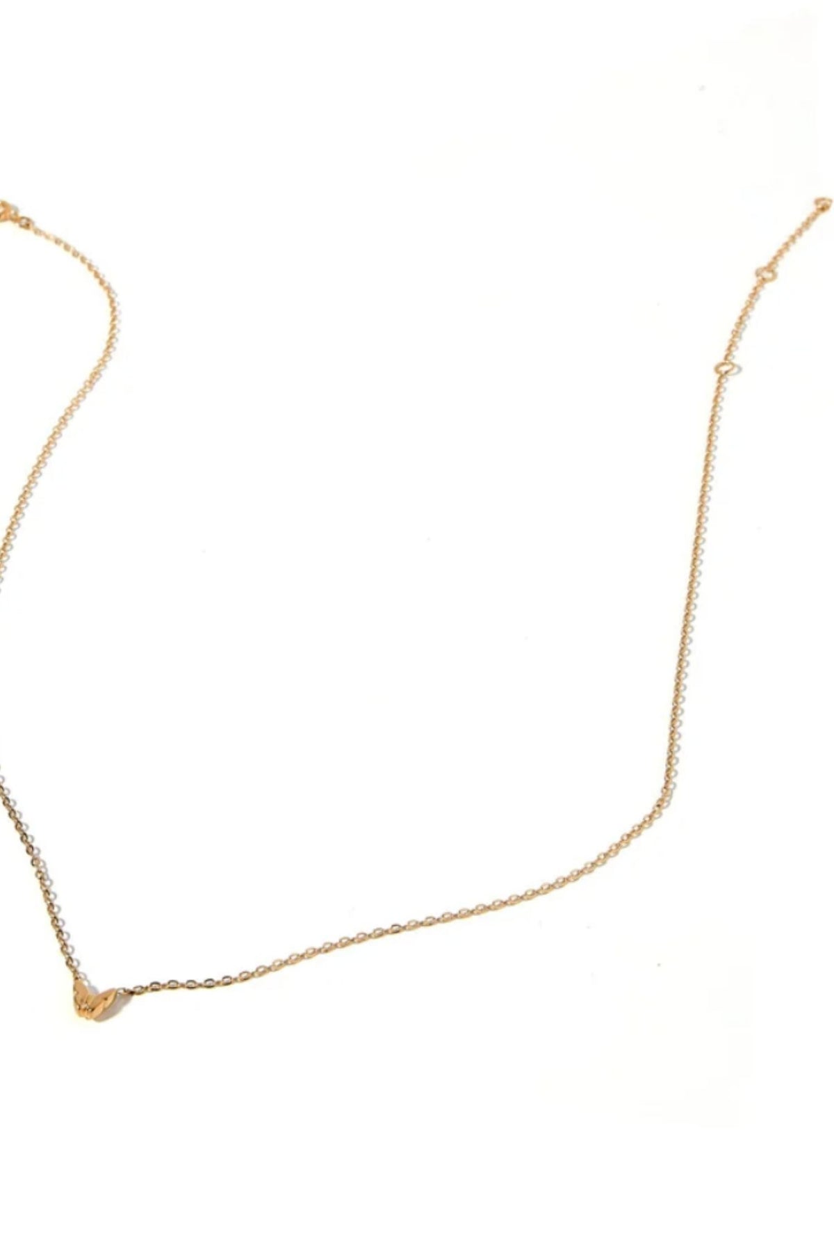 Linny Co- Gold Bella Butterfly Necklace