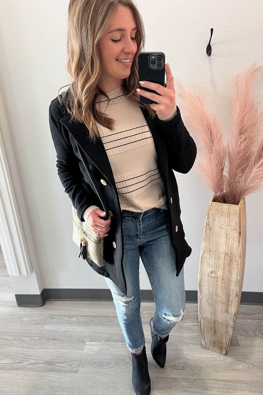 Long Black Sweater Jacket