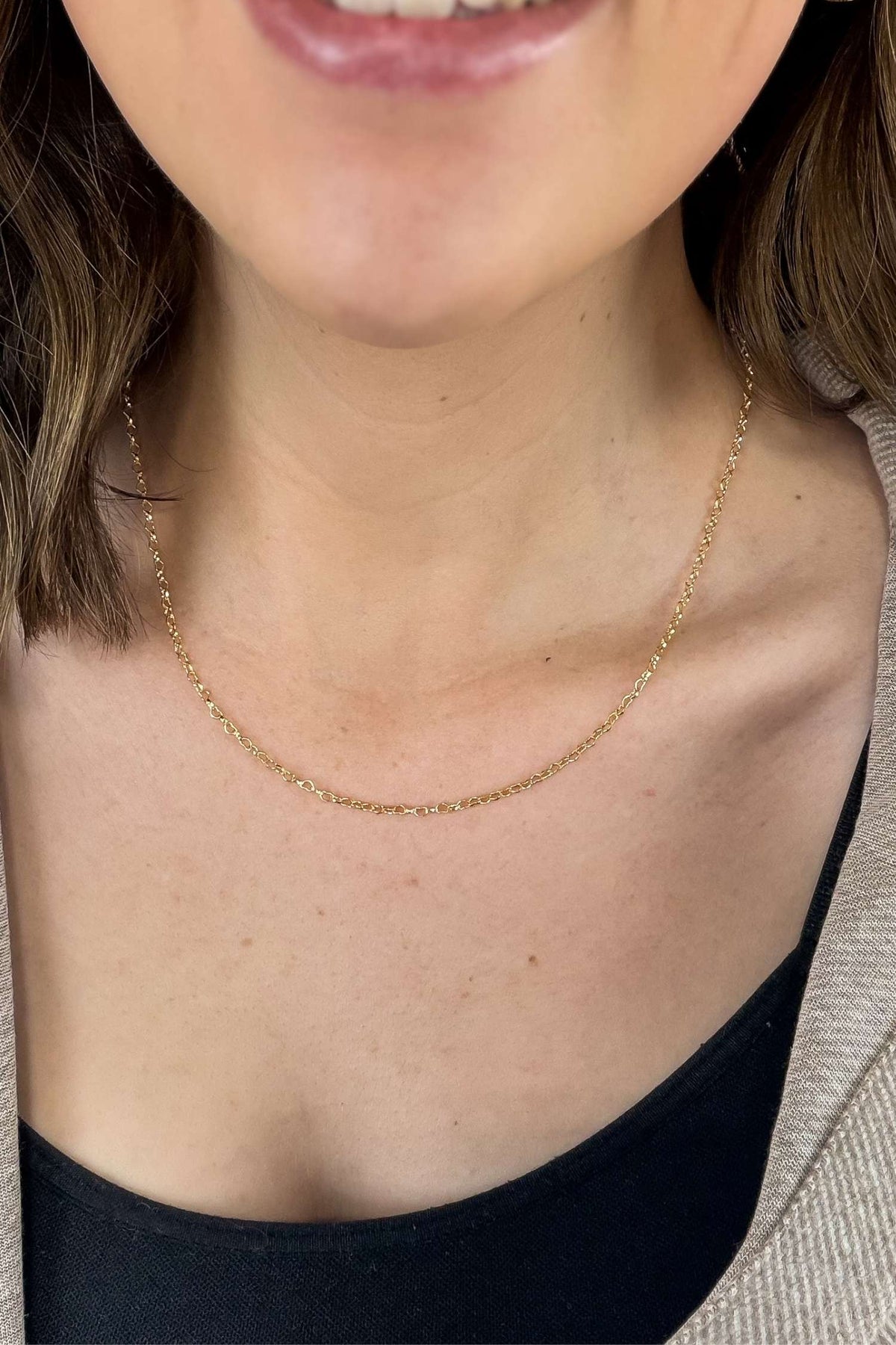 Maggie Dainty Heart Necklace