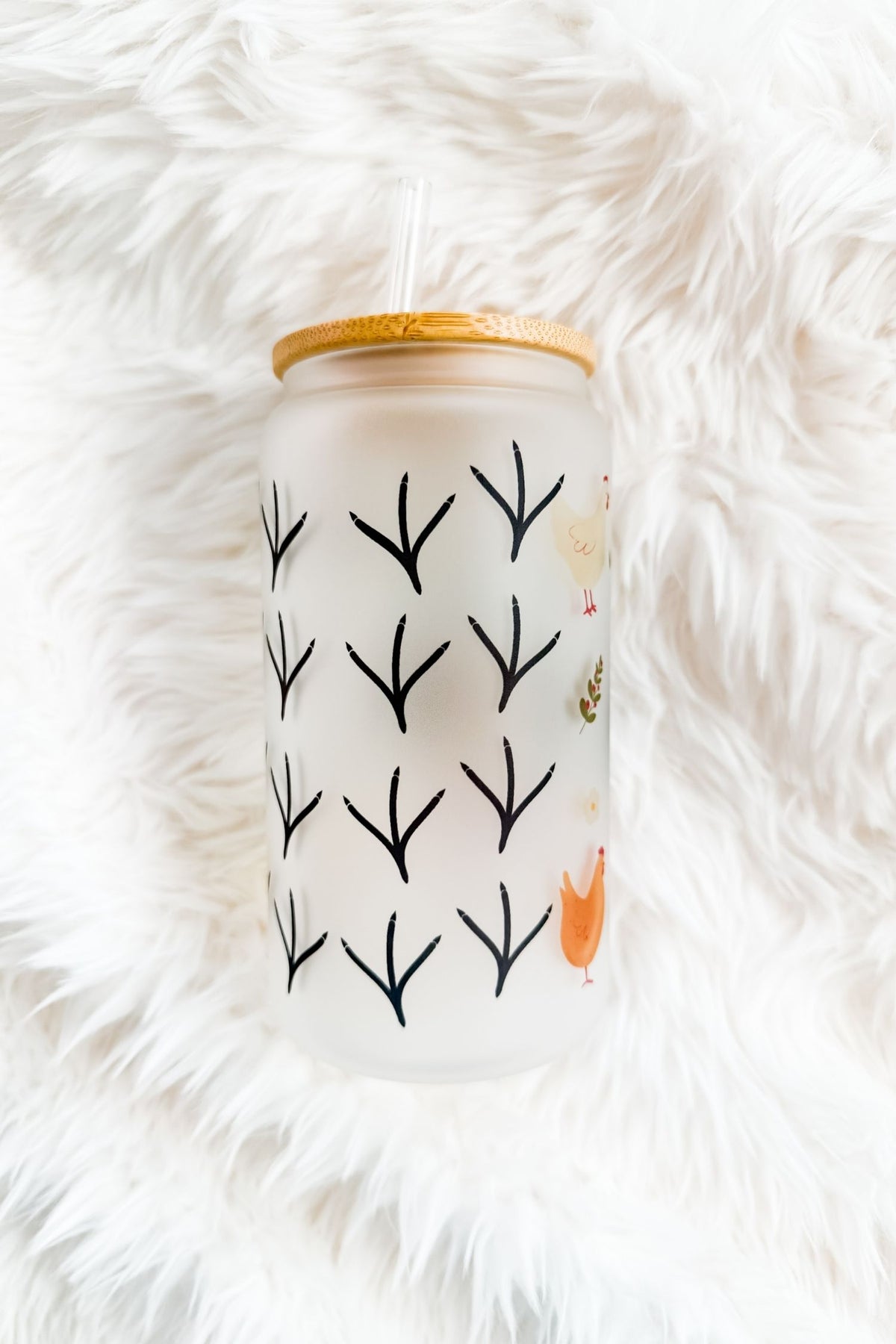 Merry Cluckin Christmas 16oz Tumbler