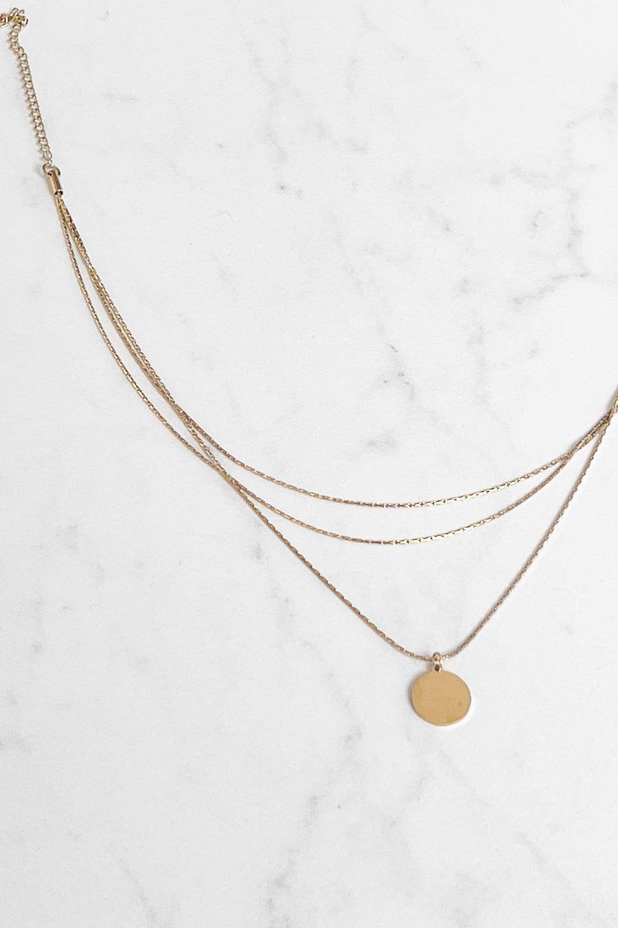 Multi Layer Gold Necklace