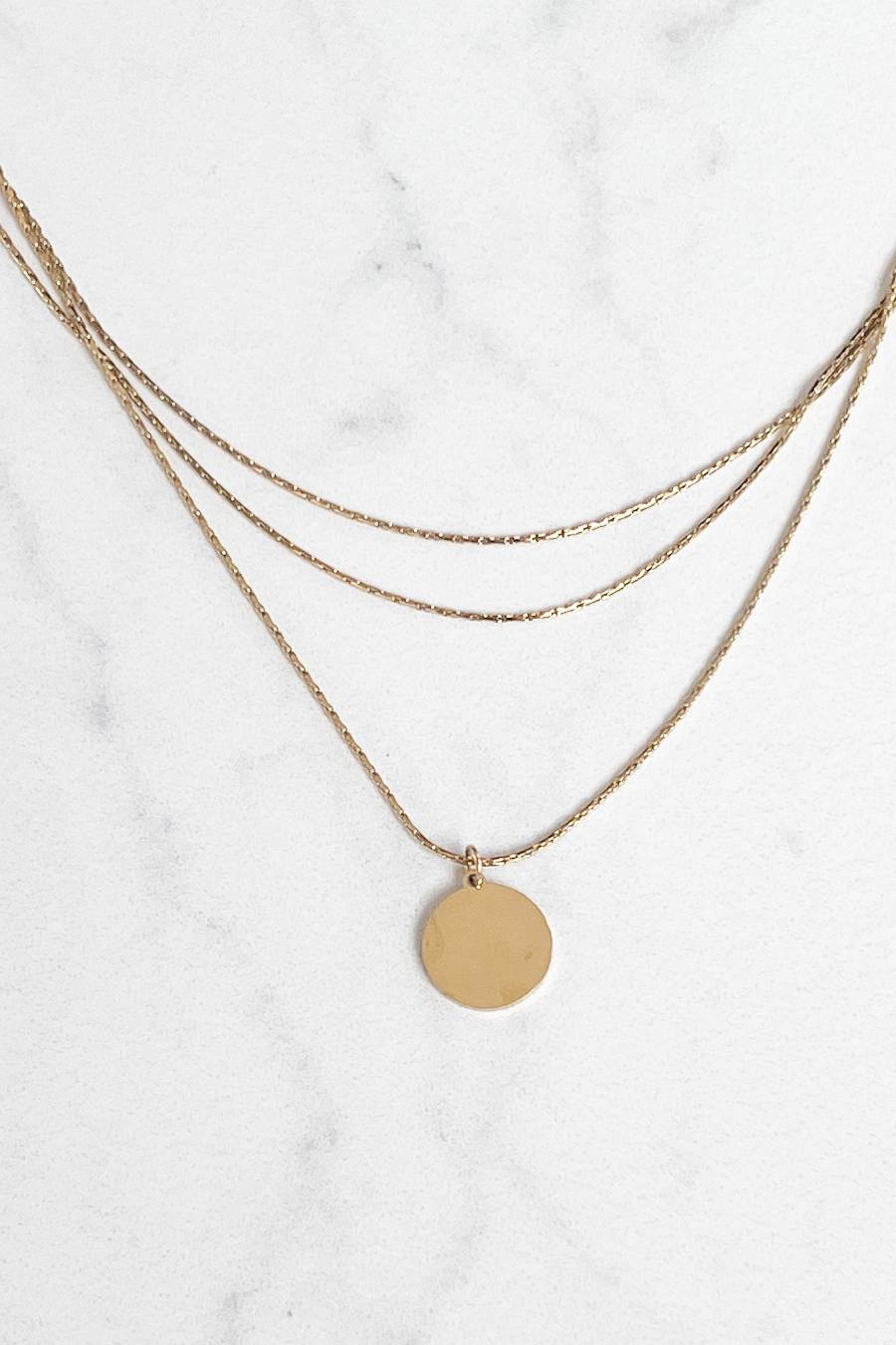 Multi Layer Gold Necklace