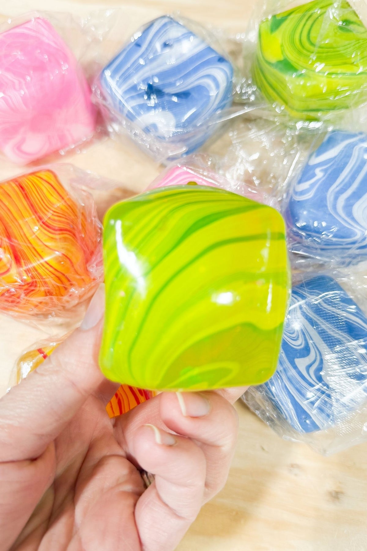 Mystery Squishy Swirly Cube