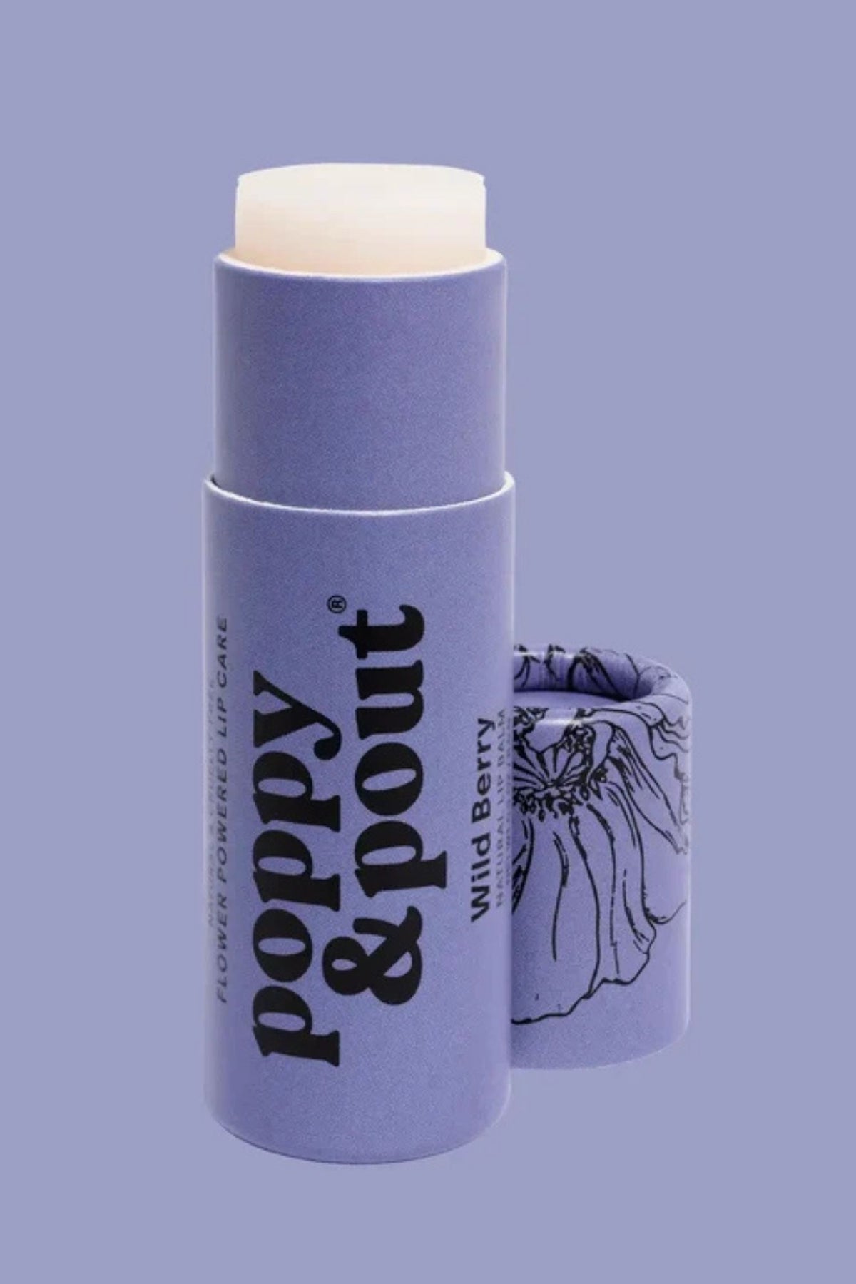 Poppy & Pout- Wild Berry Lip Balm