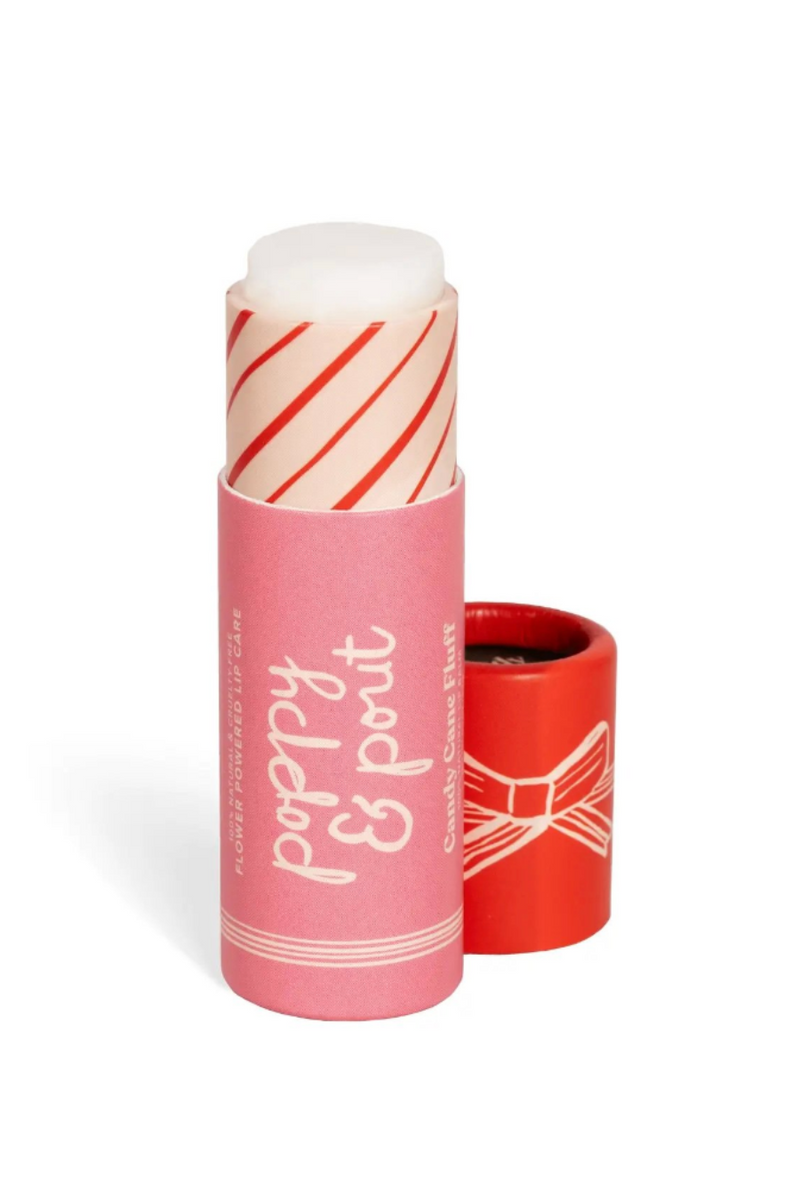 Poppy & Pout Limited Edition Lip Balm- Candy Cane Fluff