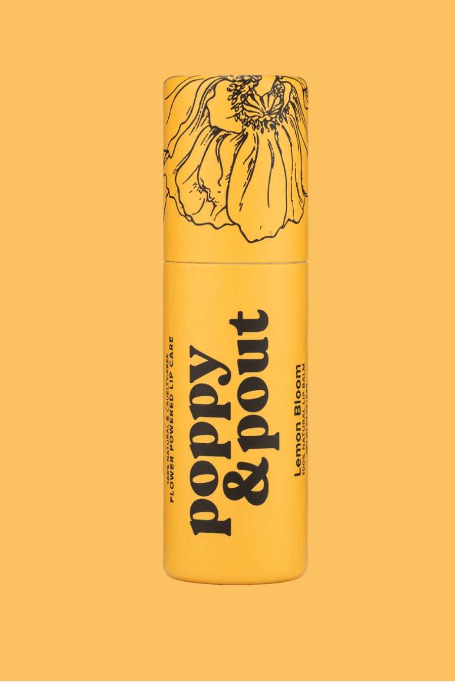 Poppy & Pout Lip Balm- Lemon Bloom