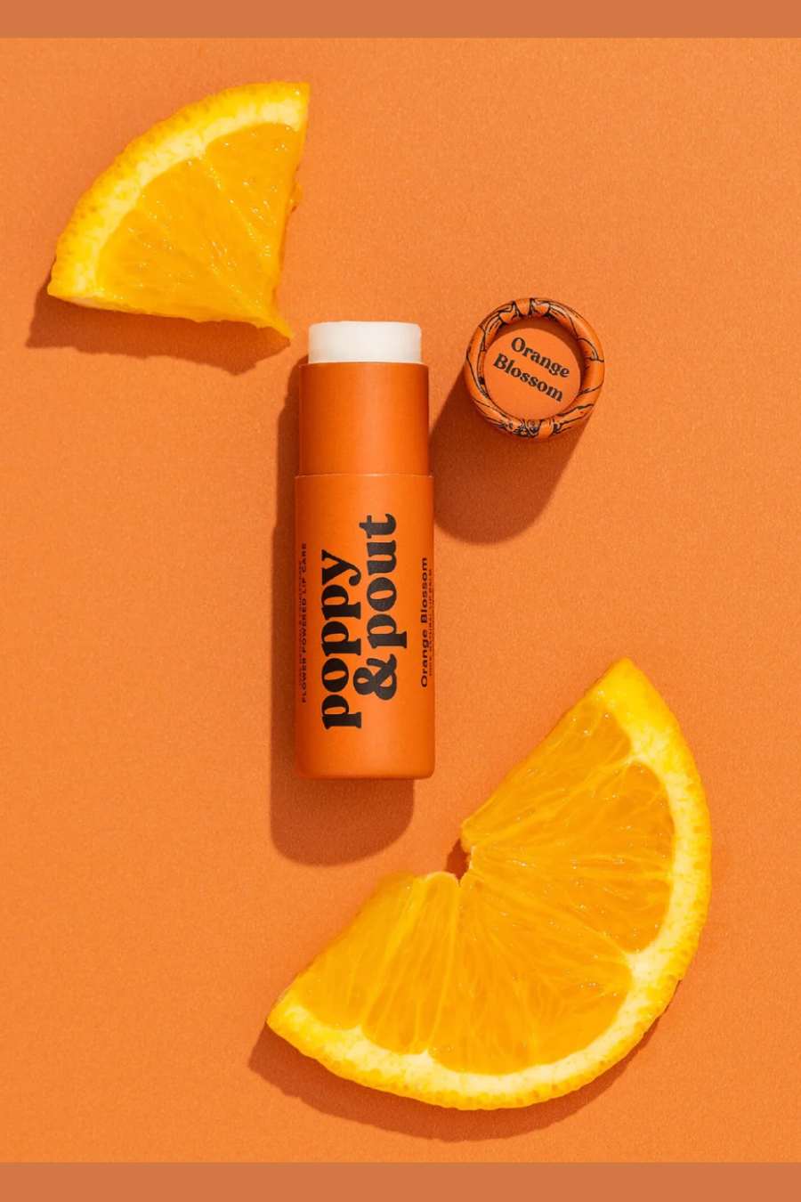 Poppy & Pout Lip Balm- Orange Blossom