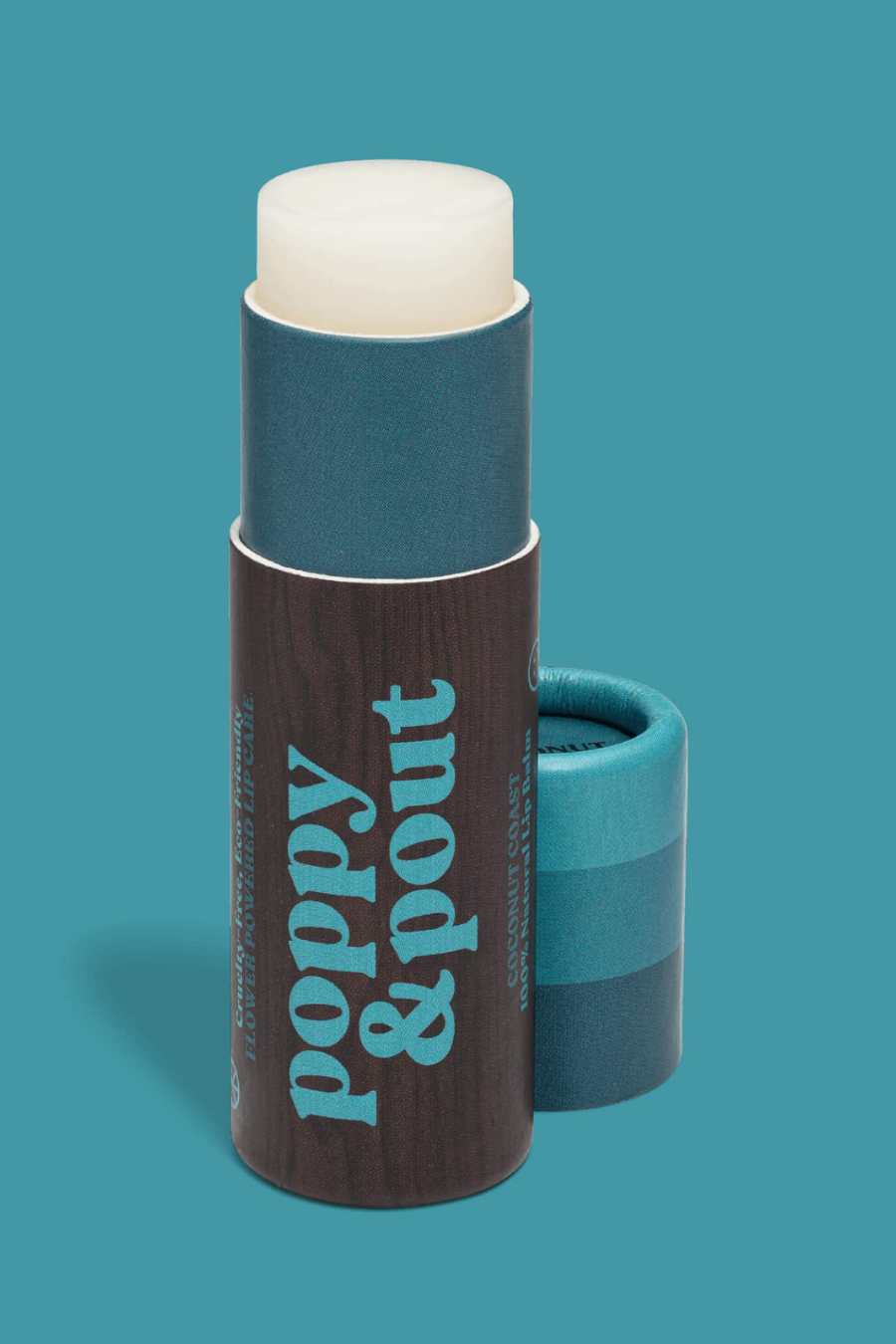 Poppy & Pout Lip Balm- Retro Surf- Midnight Mint