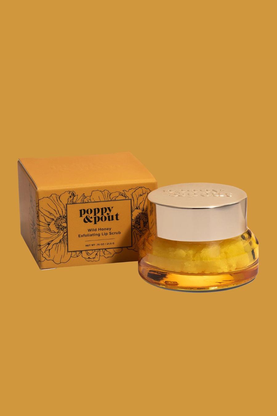 Poppy & Pout Lip Scrub- Wild Honey