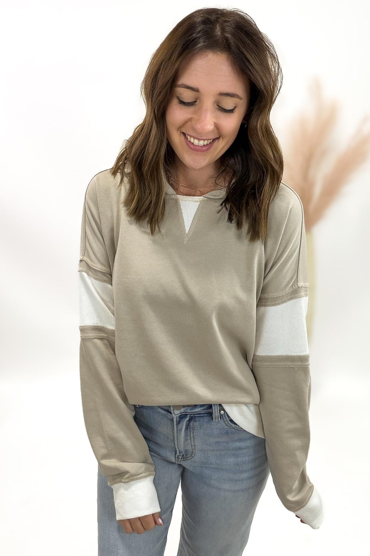 Taupe French Terry Hoodie