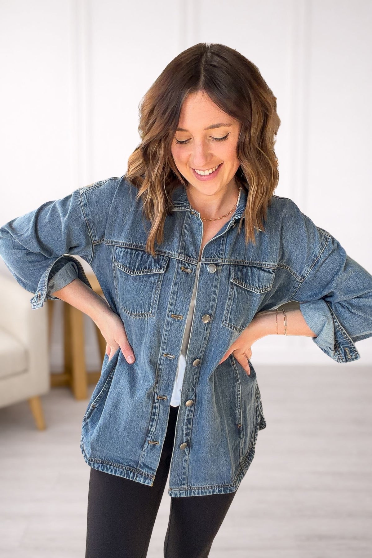 Tencel Jacket With Pockets