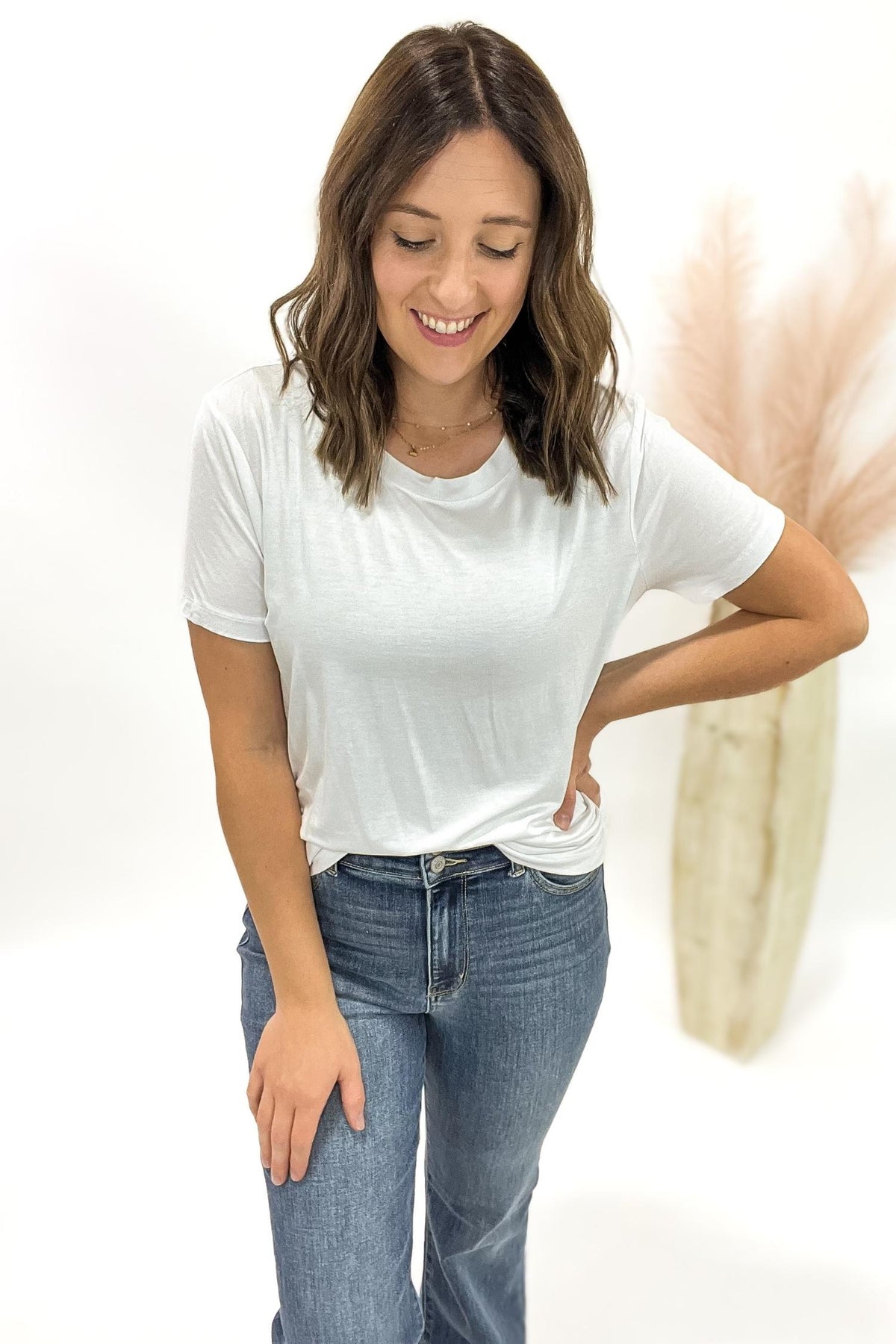 The Best Basic Short Sleeve White Tee
